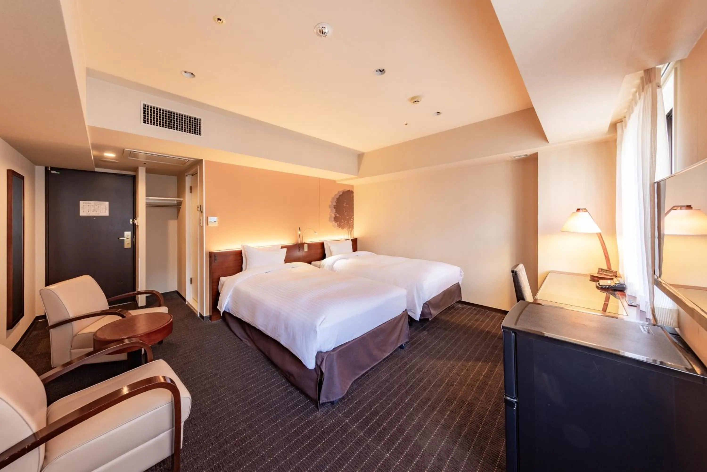 Photo of the whole room, Bed in Hotel Keihan Sapporo