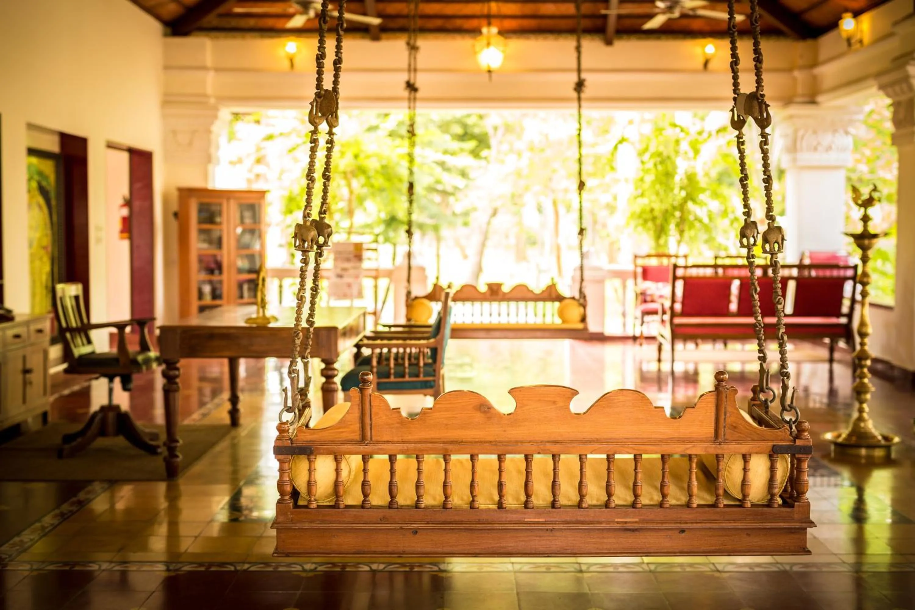 Lobby or reception in Mantra Koodam Kumbakonam - A CGH Earth Experience