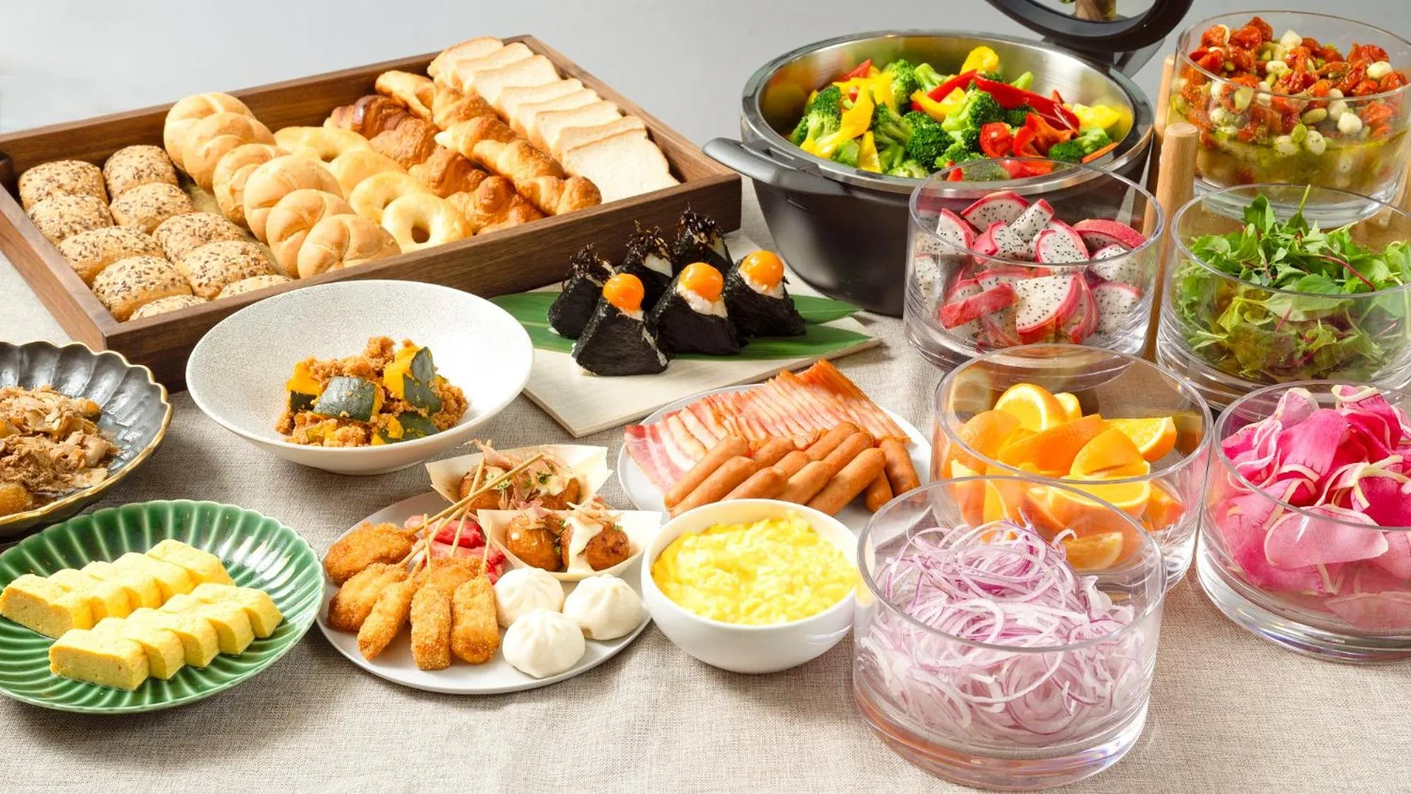 Breakfast in Hotel Keihan Kyobashi Grande