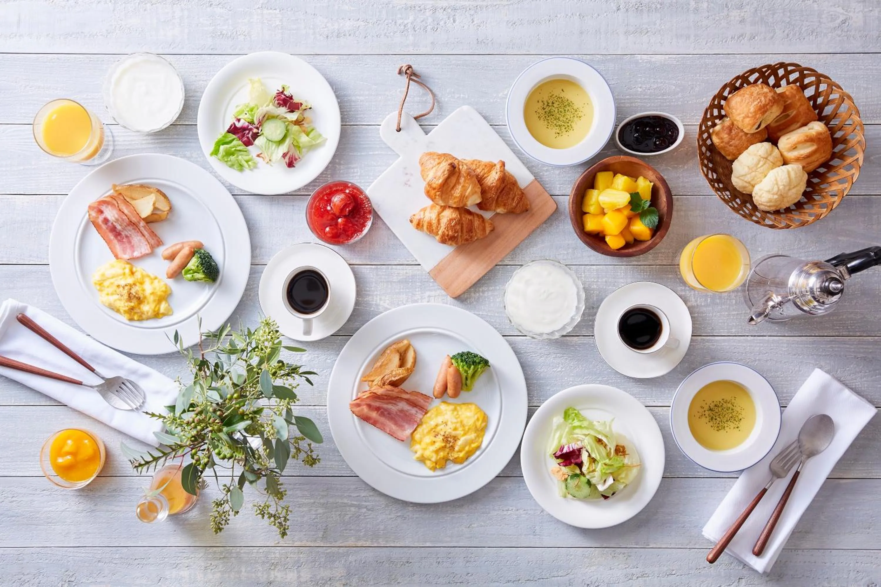 Breakfast in Hotel Keihan Universal Tower