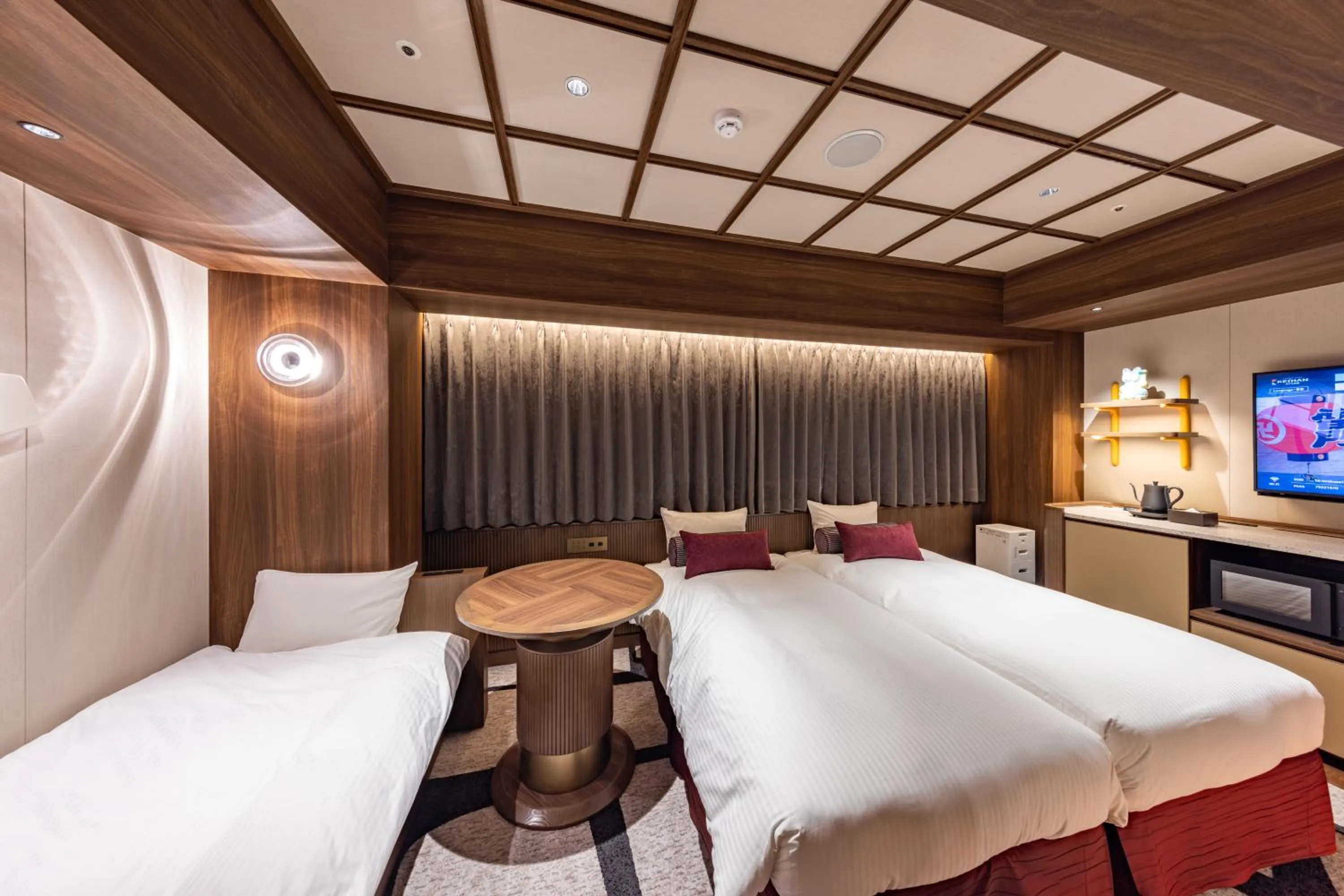 Bed in Hotel Keihan Asakusa