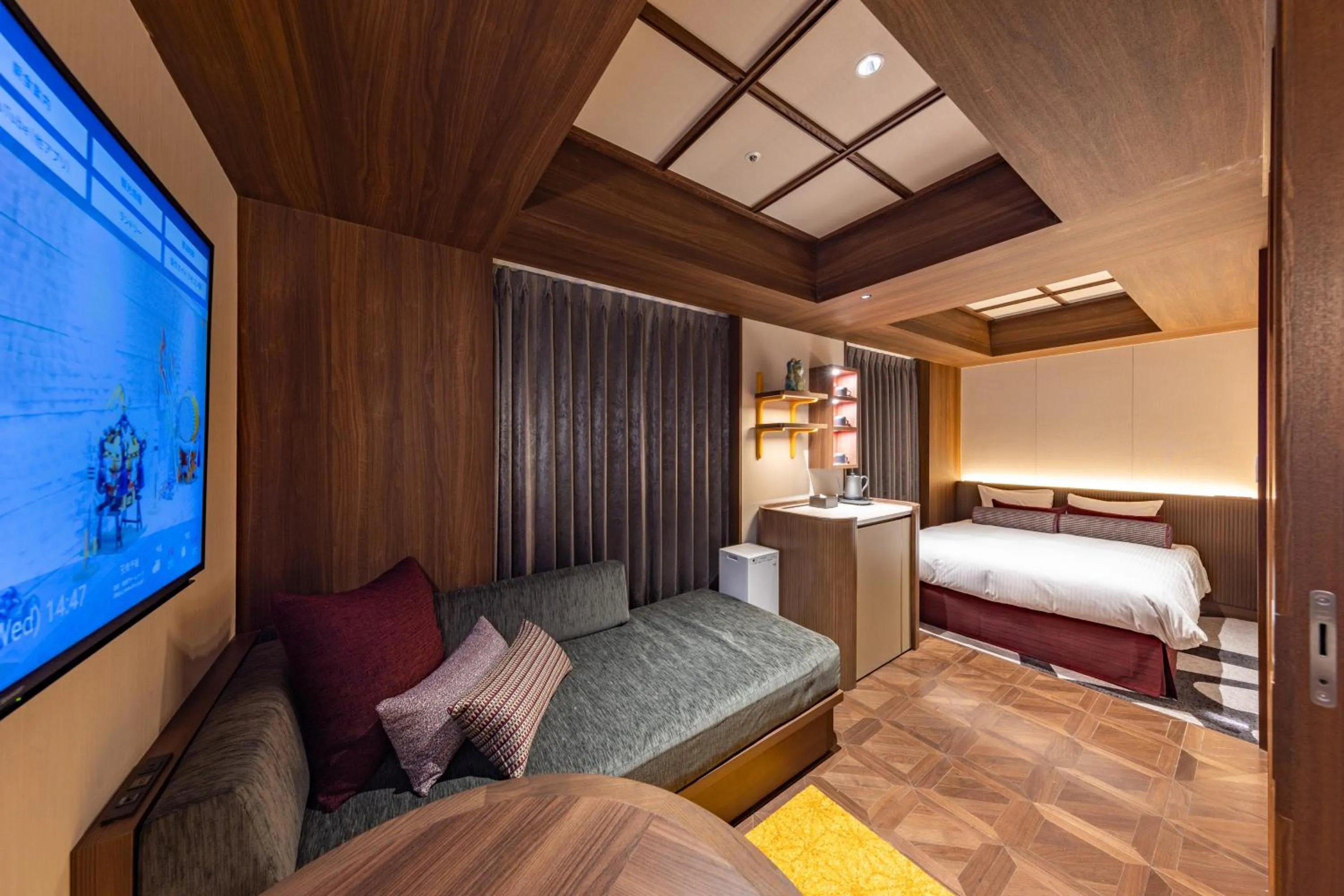 Bed in Hotel Keihan Asakusa