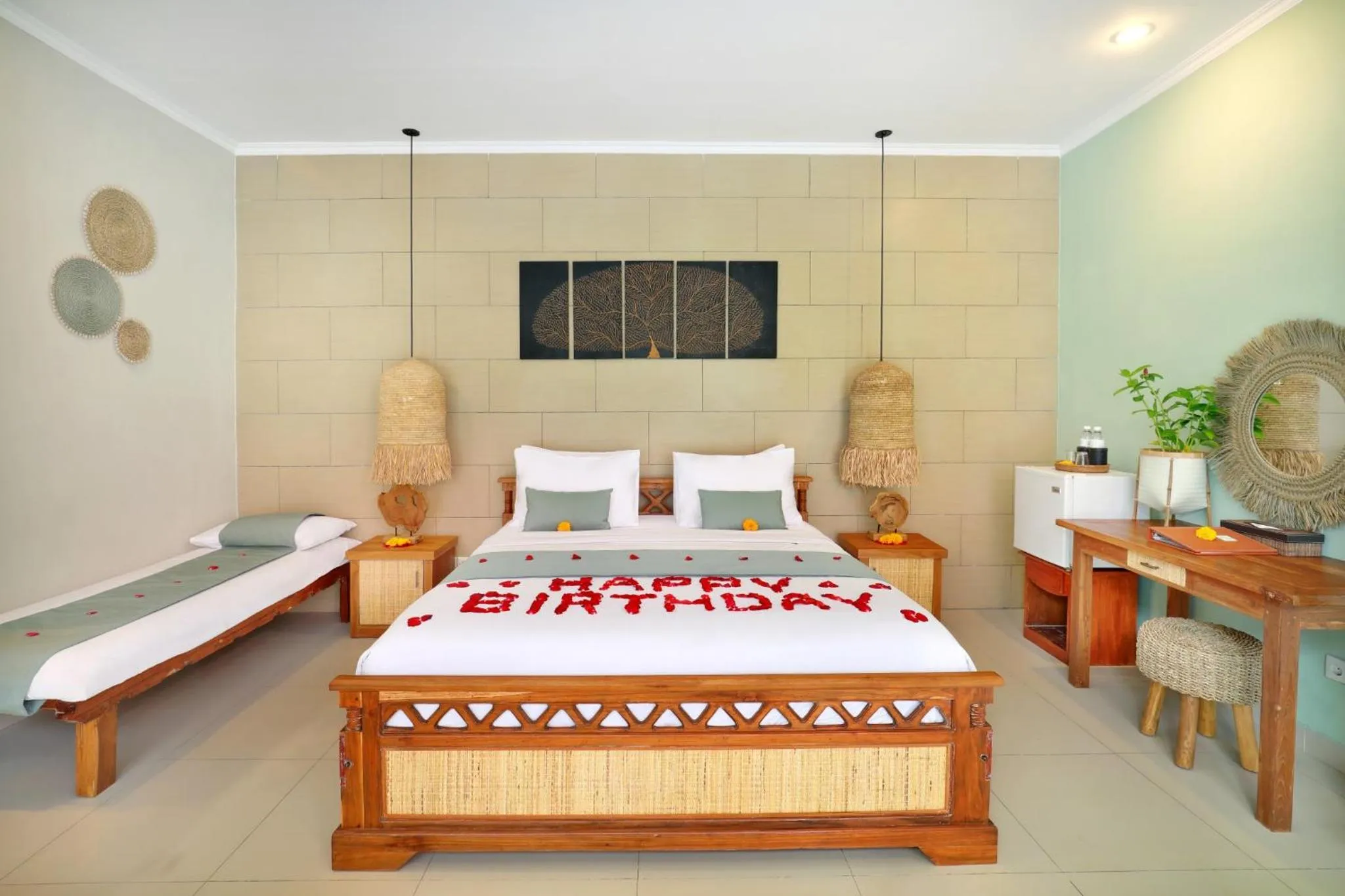 Bedroom, Bed in The Vie Villa Legian