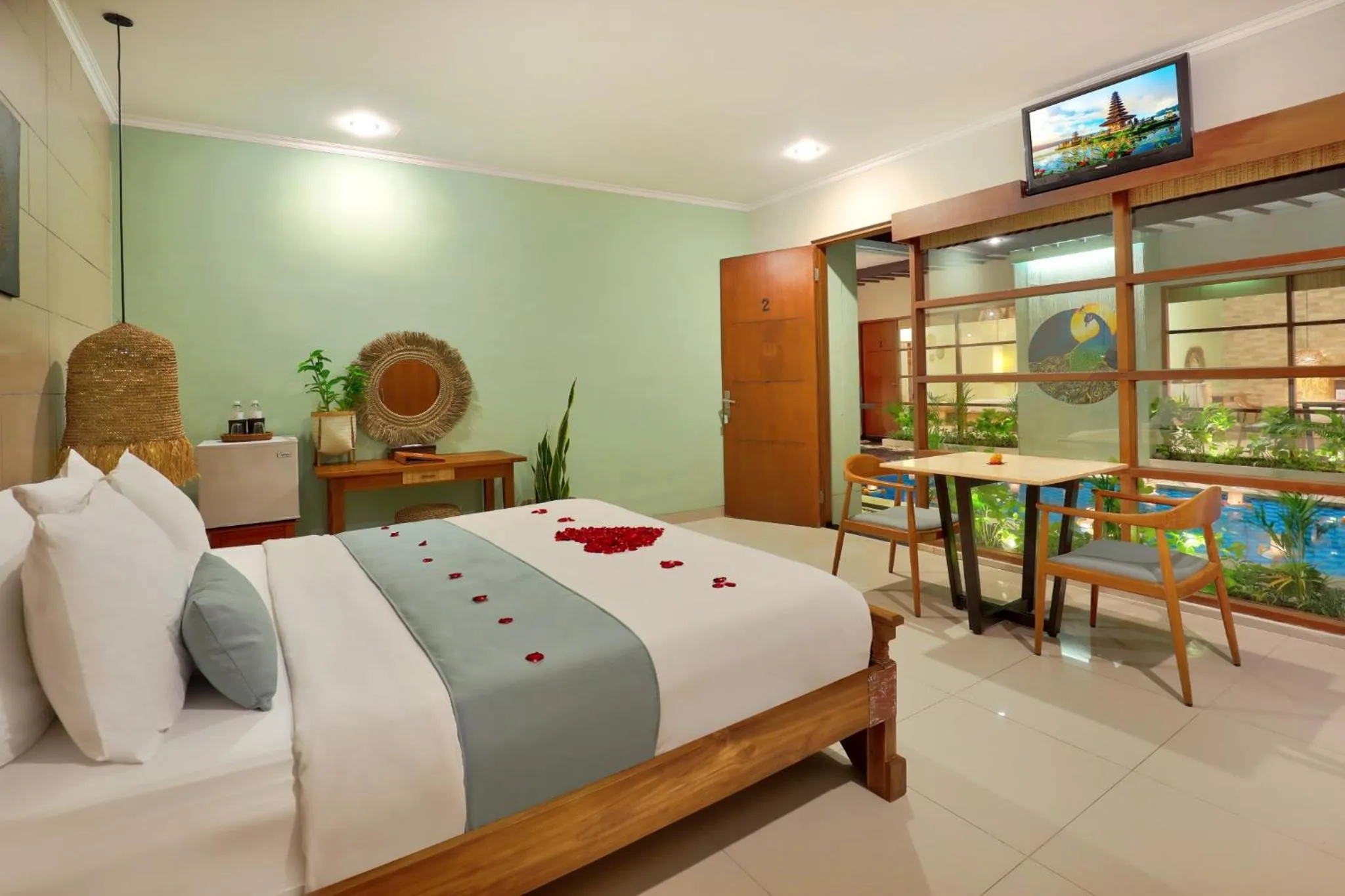 Photo of the whole room, Bed in The Vie Villa Legian