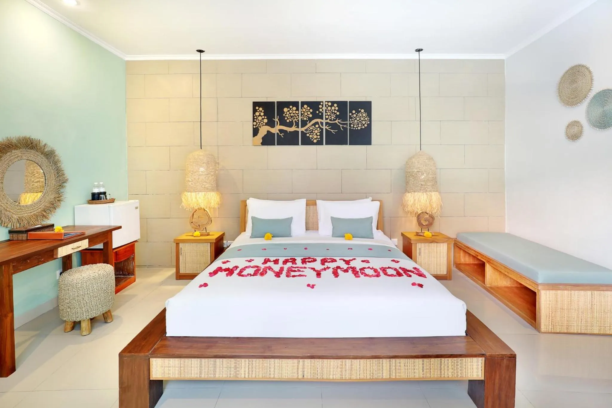 Bed in The Vie Villa Legian