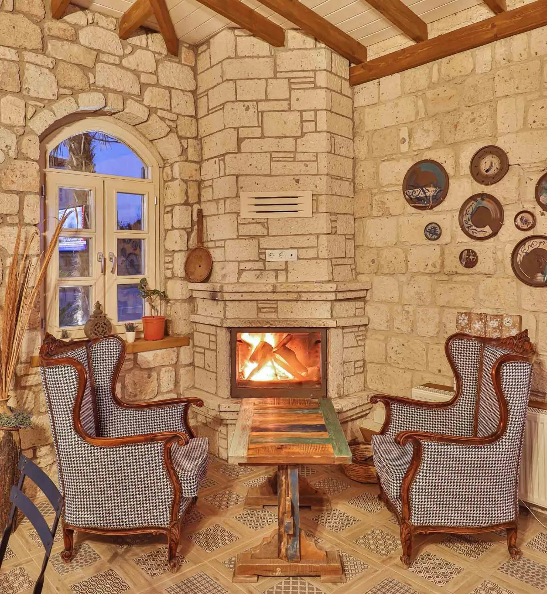 Seating area in Cumbali Konak Hotel (Adults Only +12)