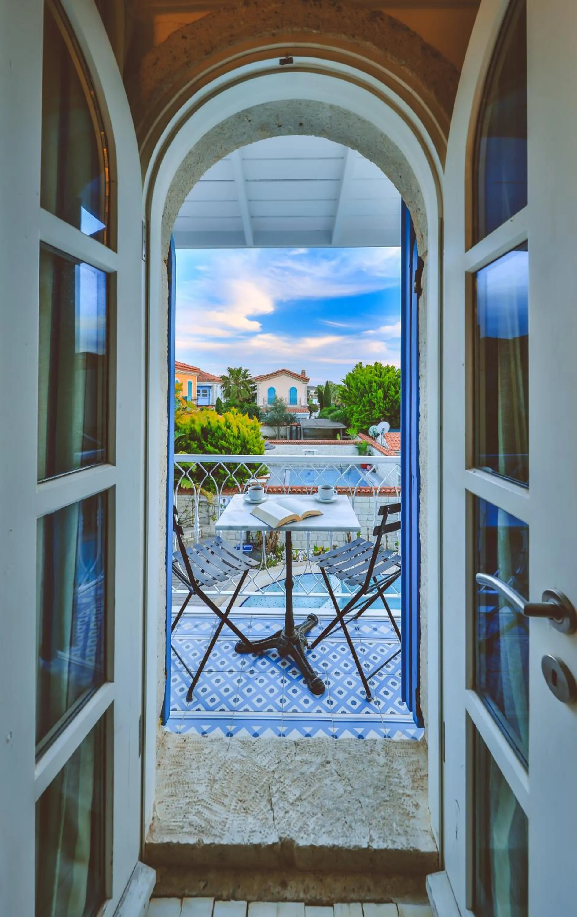 Balcony/Terrace in Cumbali Konak Hotel (Adults Only +12)