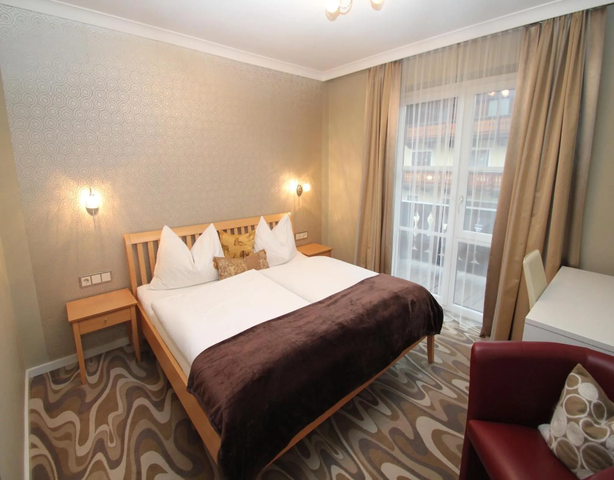 Photo of the whole room, Bed in Gasthof Weissenbach
