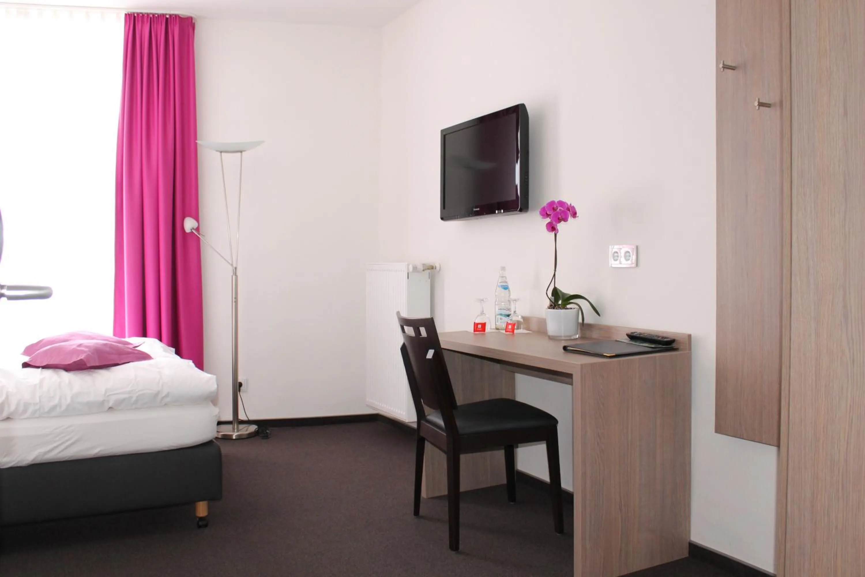 TV and multimedia, Bed in RheinHotel ARTE