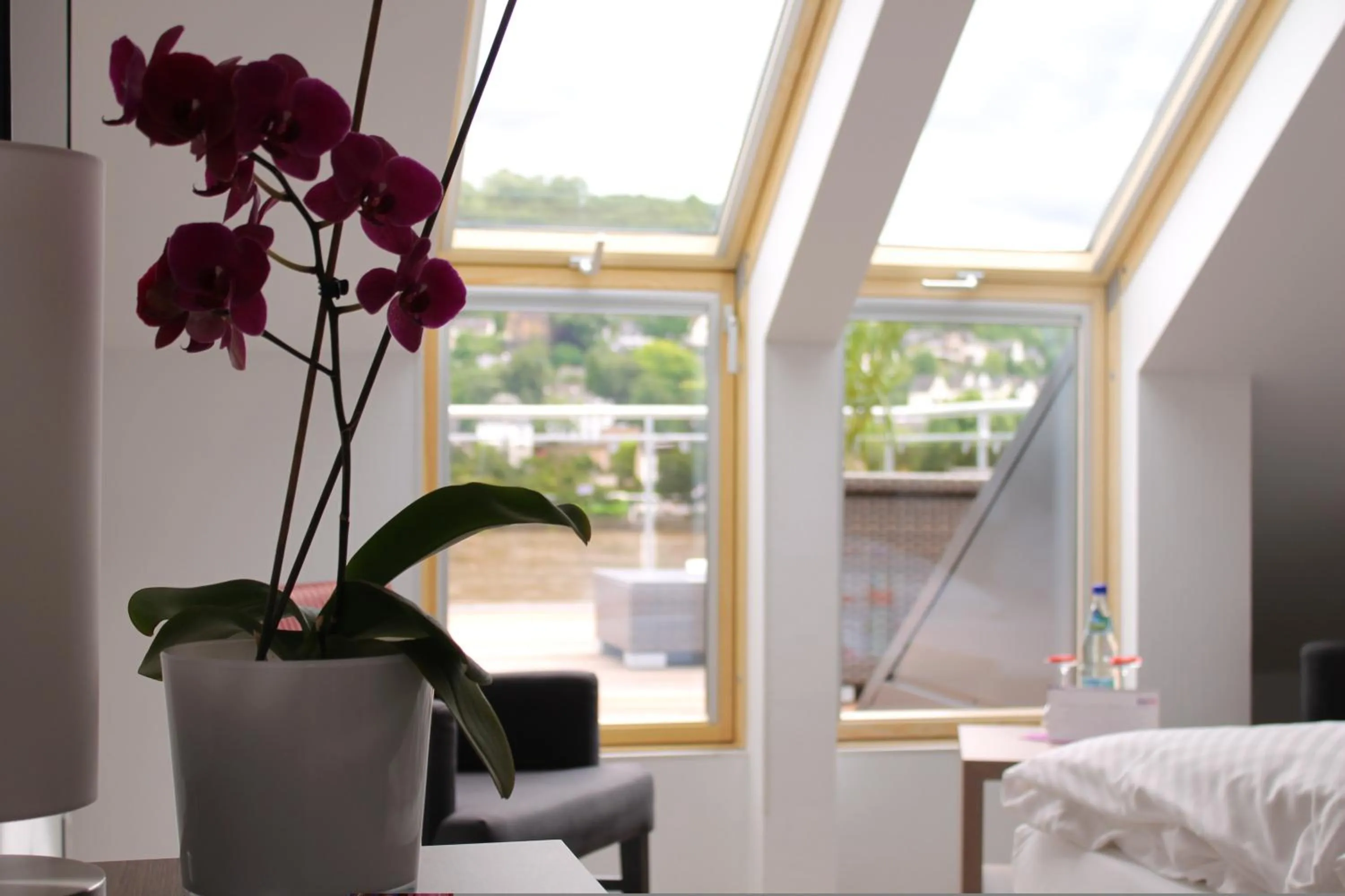 Area and facilities, Bed in RheinHotel ARTE