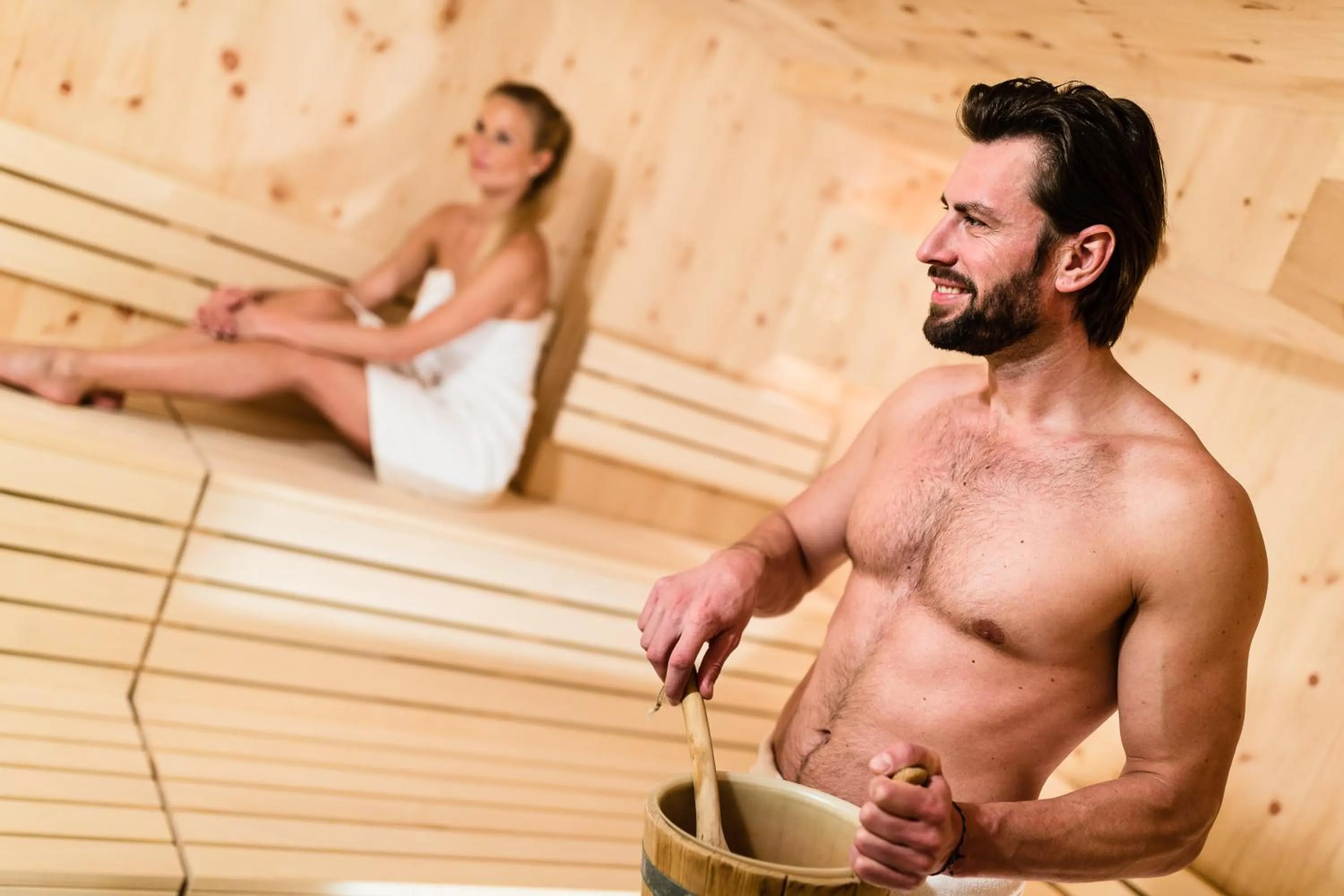 Spa and wellness centre/facilities in Hotel Almina