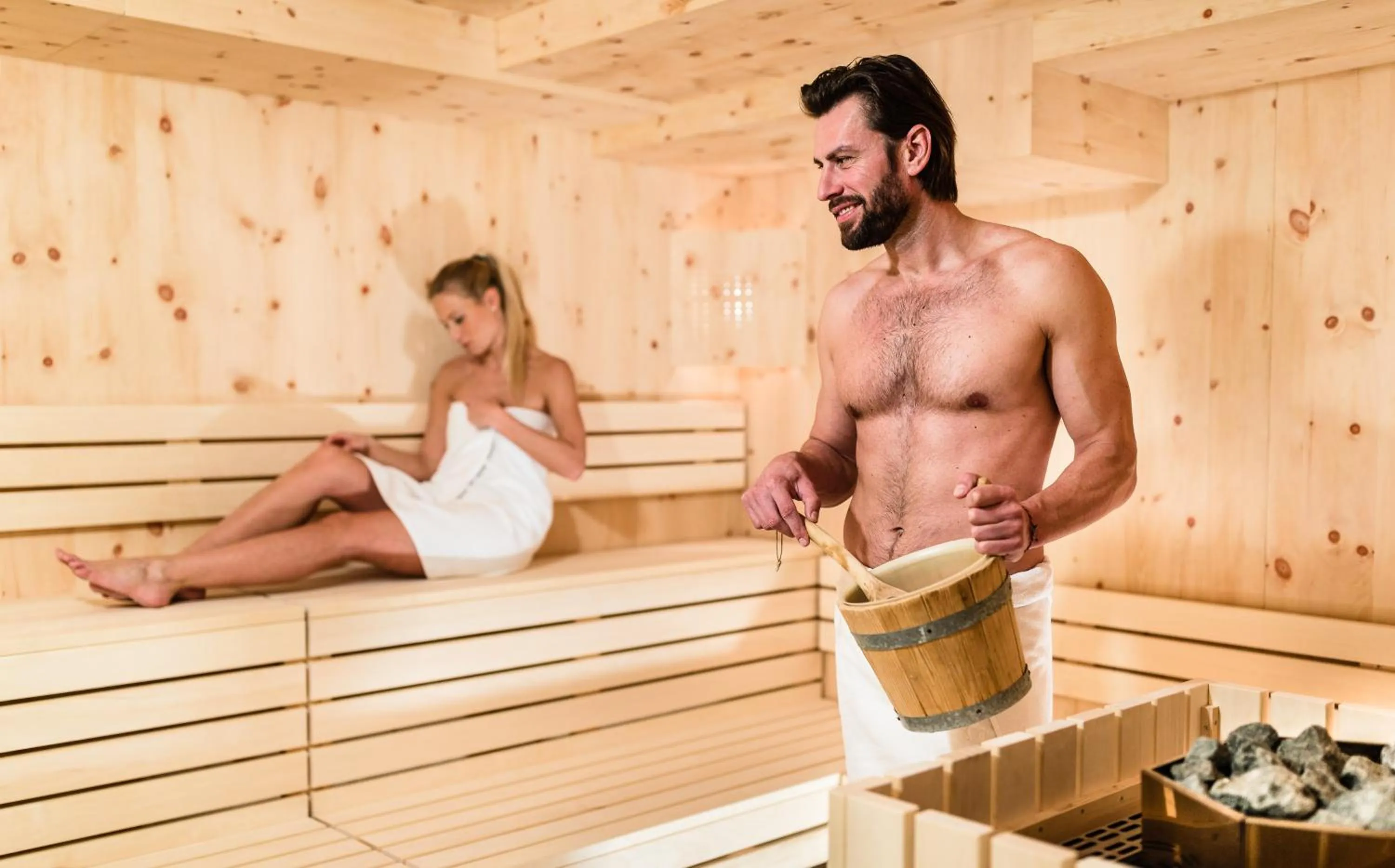Sauna in Hotel Almina