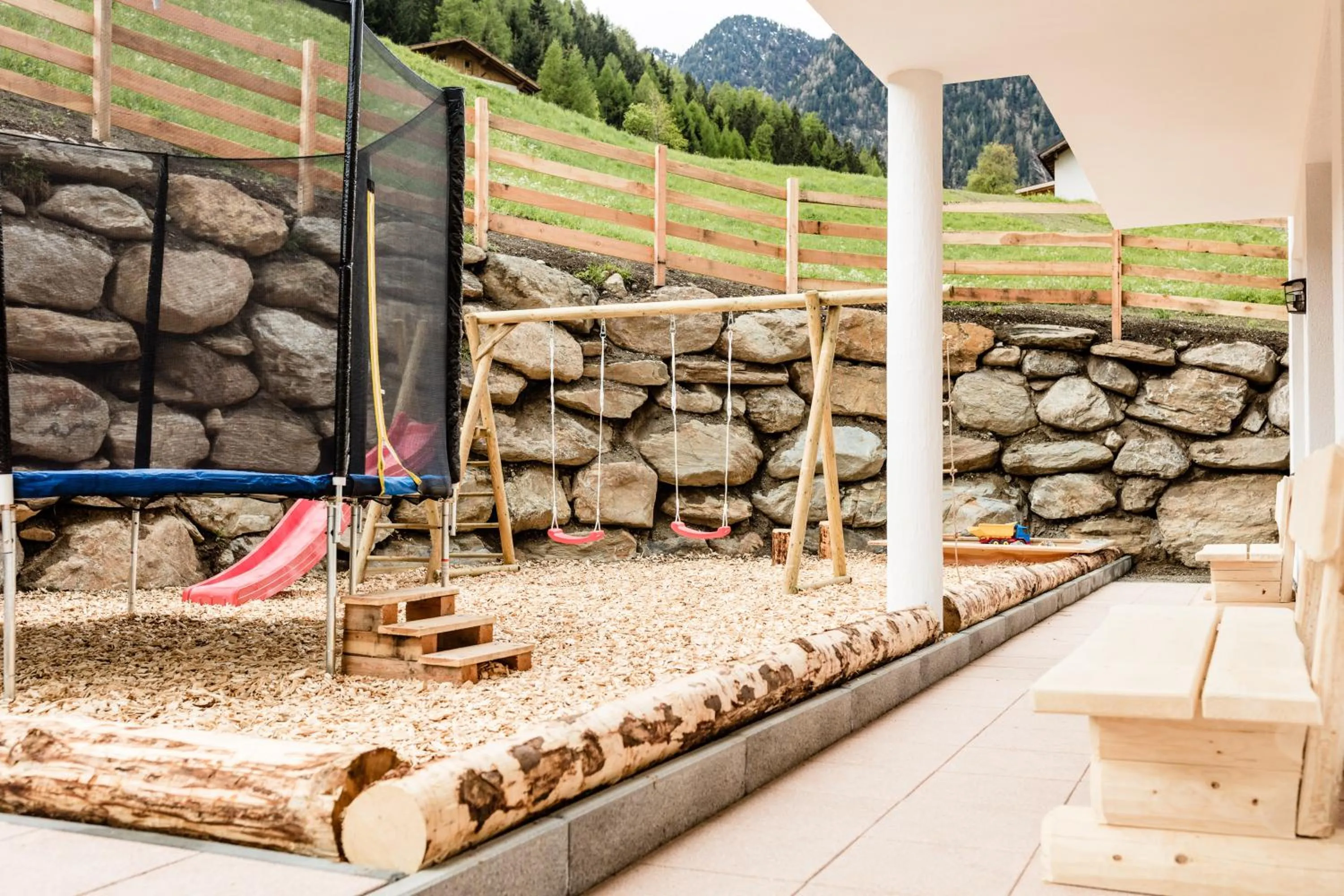Children play ground in Hotel Almina