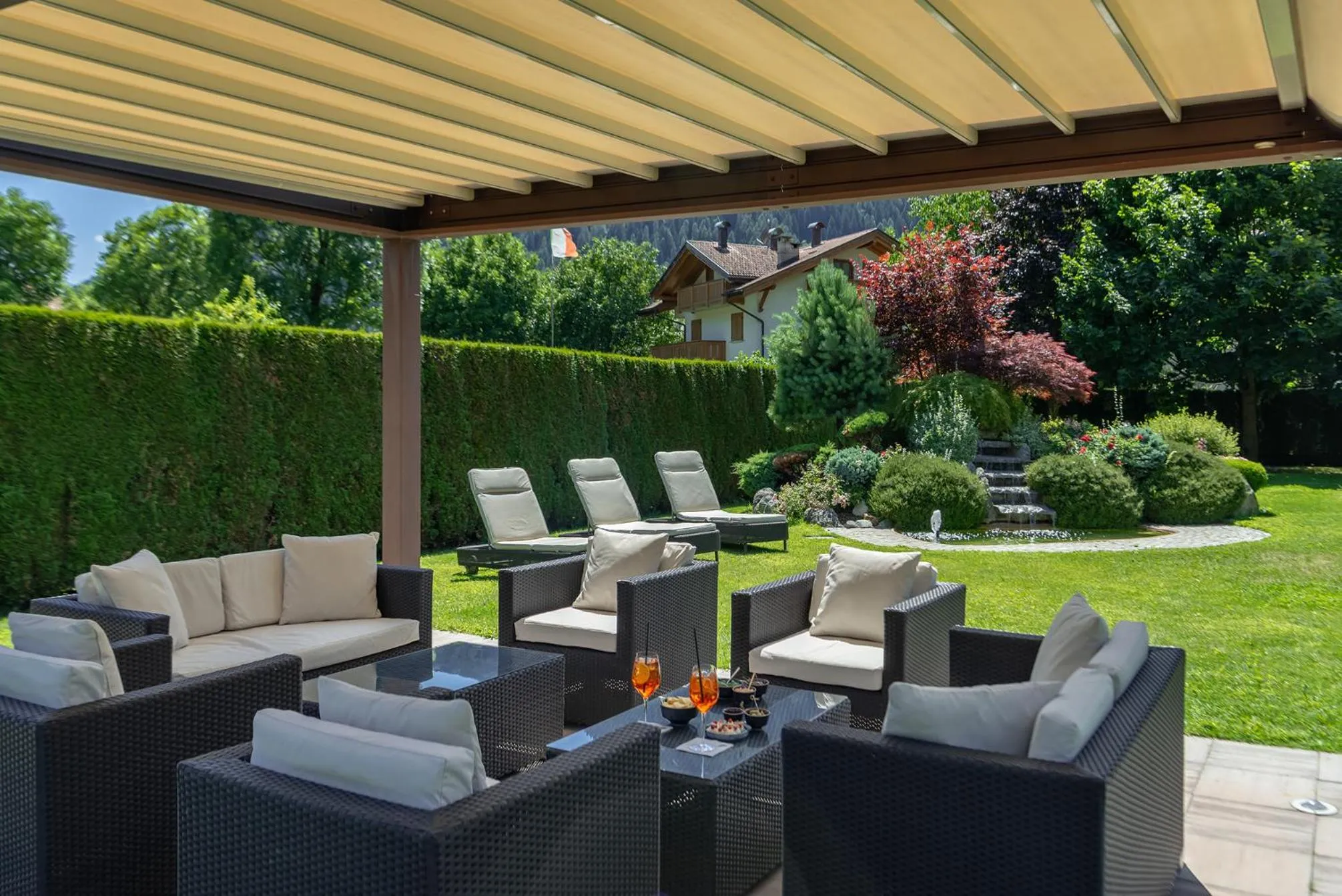 Garden in Beverly Alps Hotel & Spa