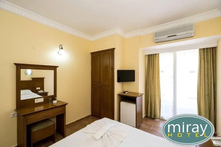Bed in Miray Hotel