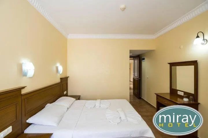 Bed in Miray Hotel
