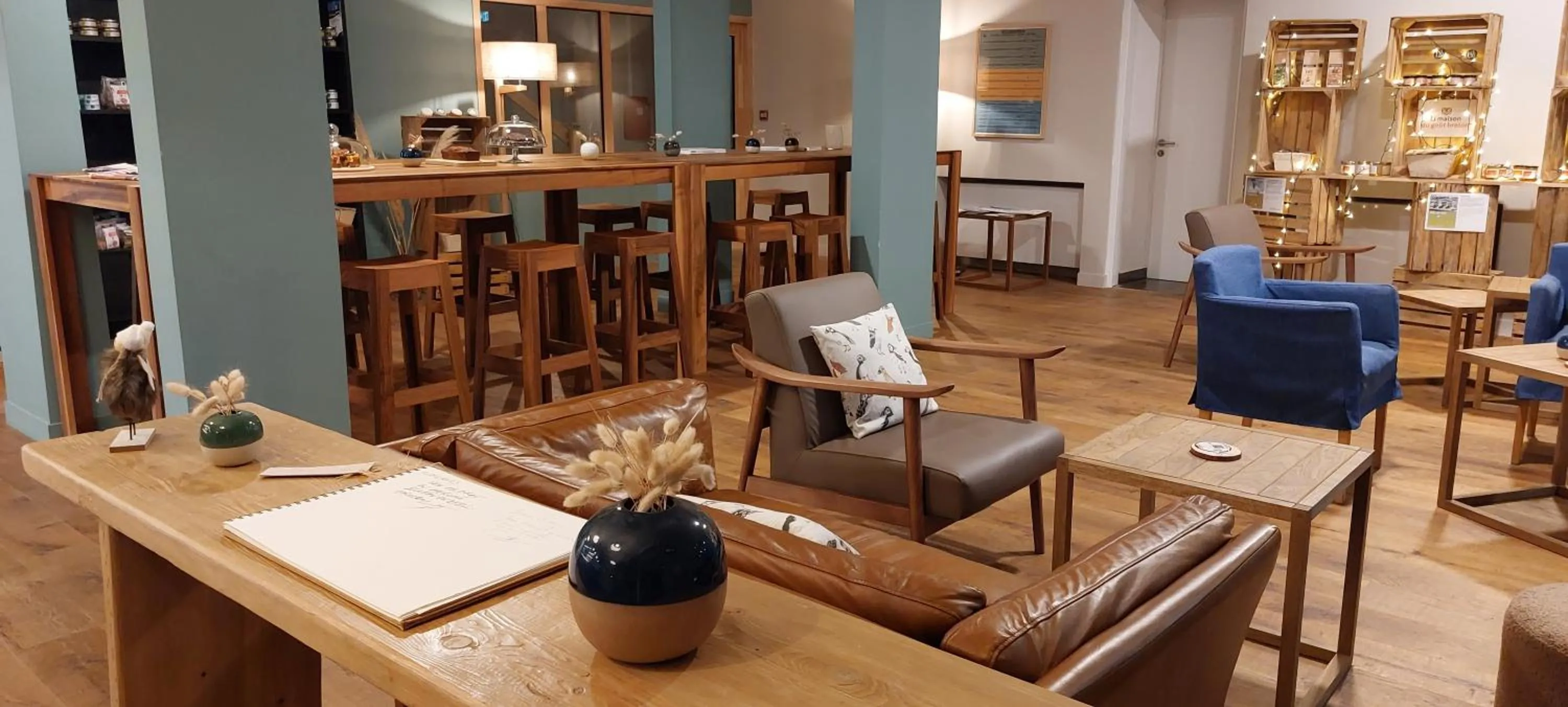 Restaurant/places to eat in Logis le Castel Ac'h