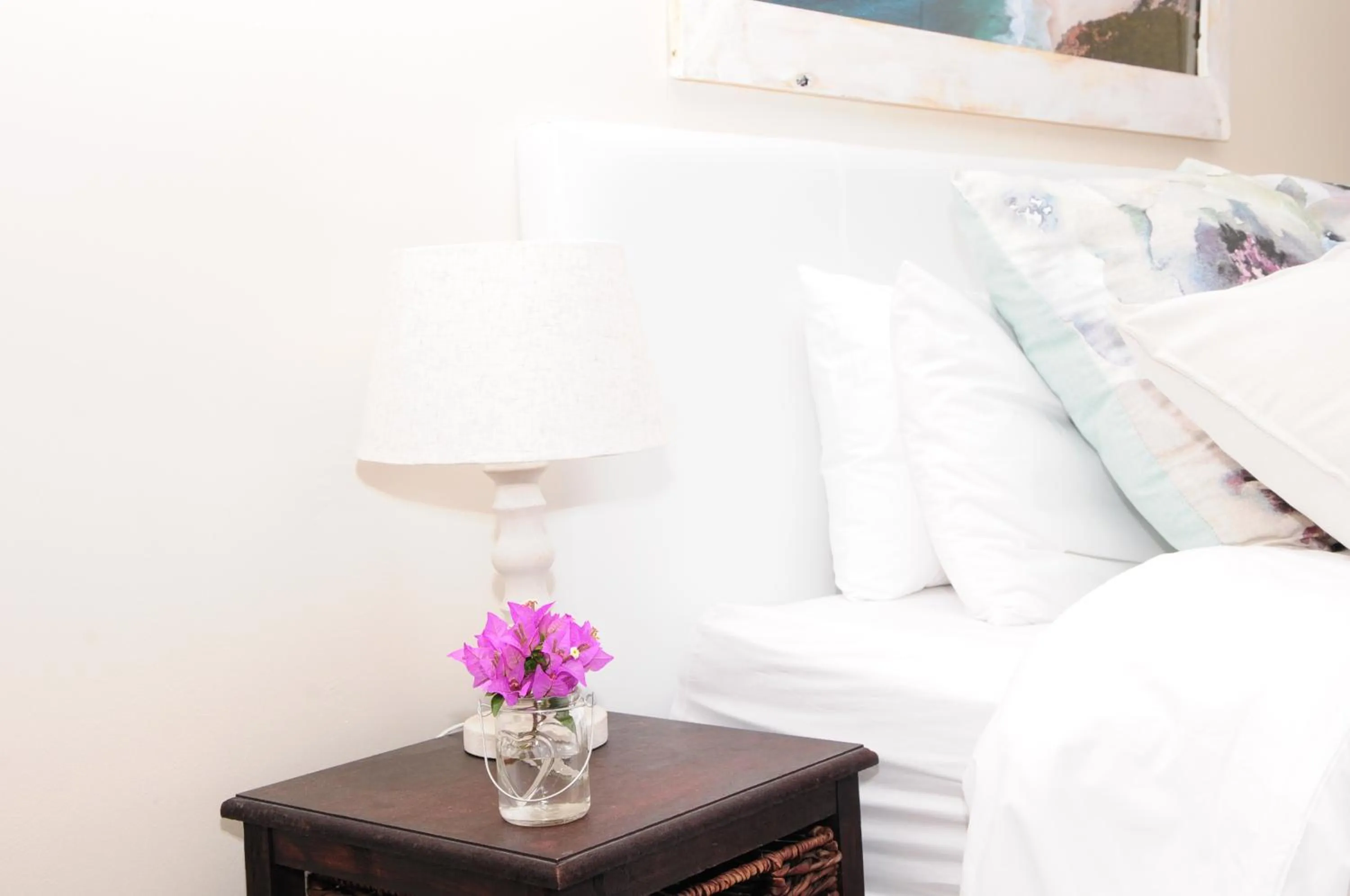 Decorative detail, Bed in Hout Bay Breeze Guest House