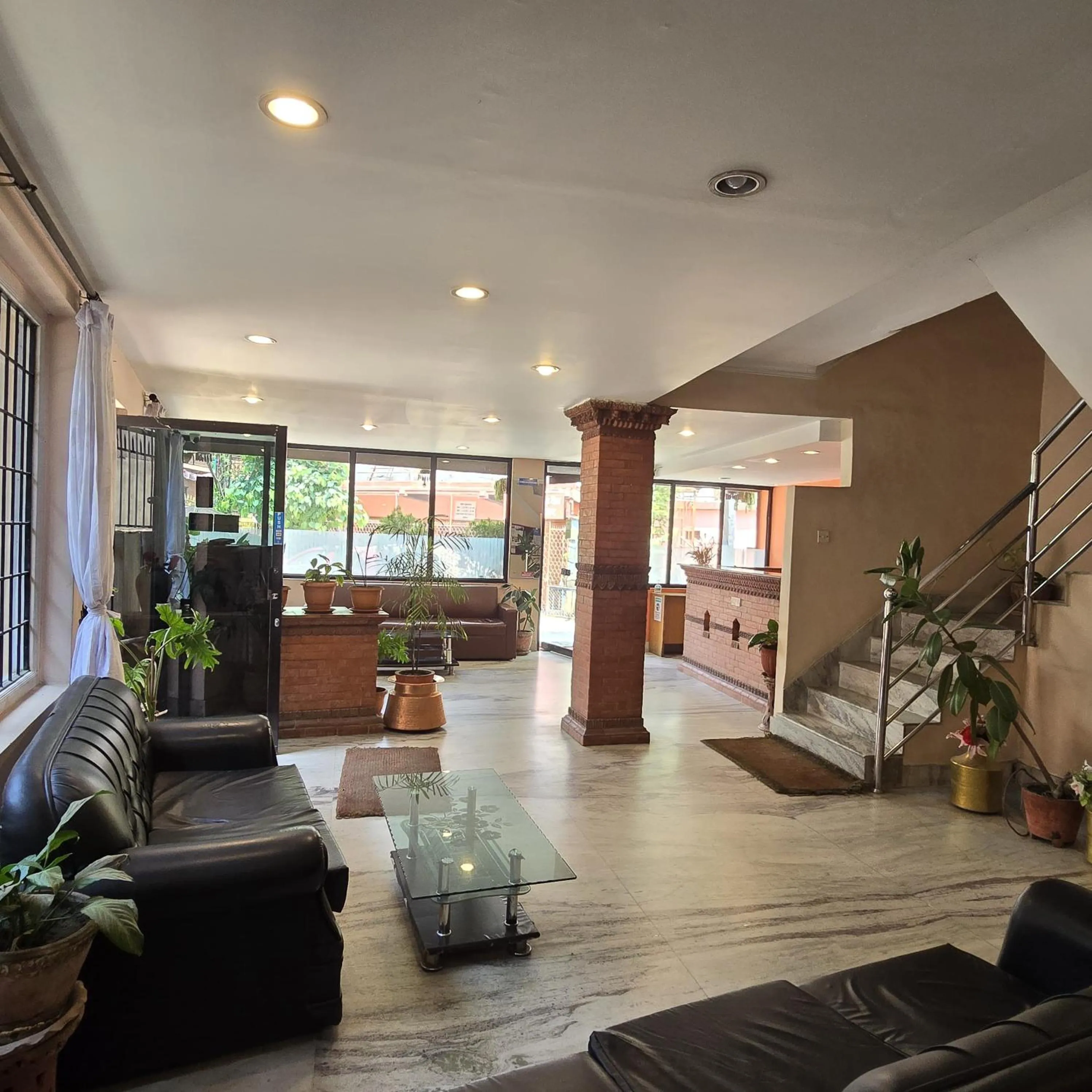 Lobby or reception in Cascade Hotel Kathmandu