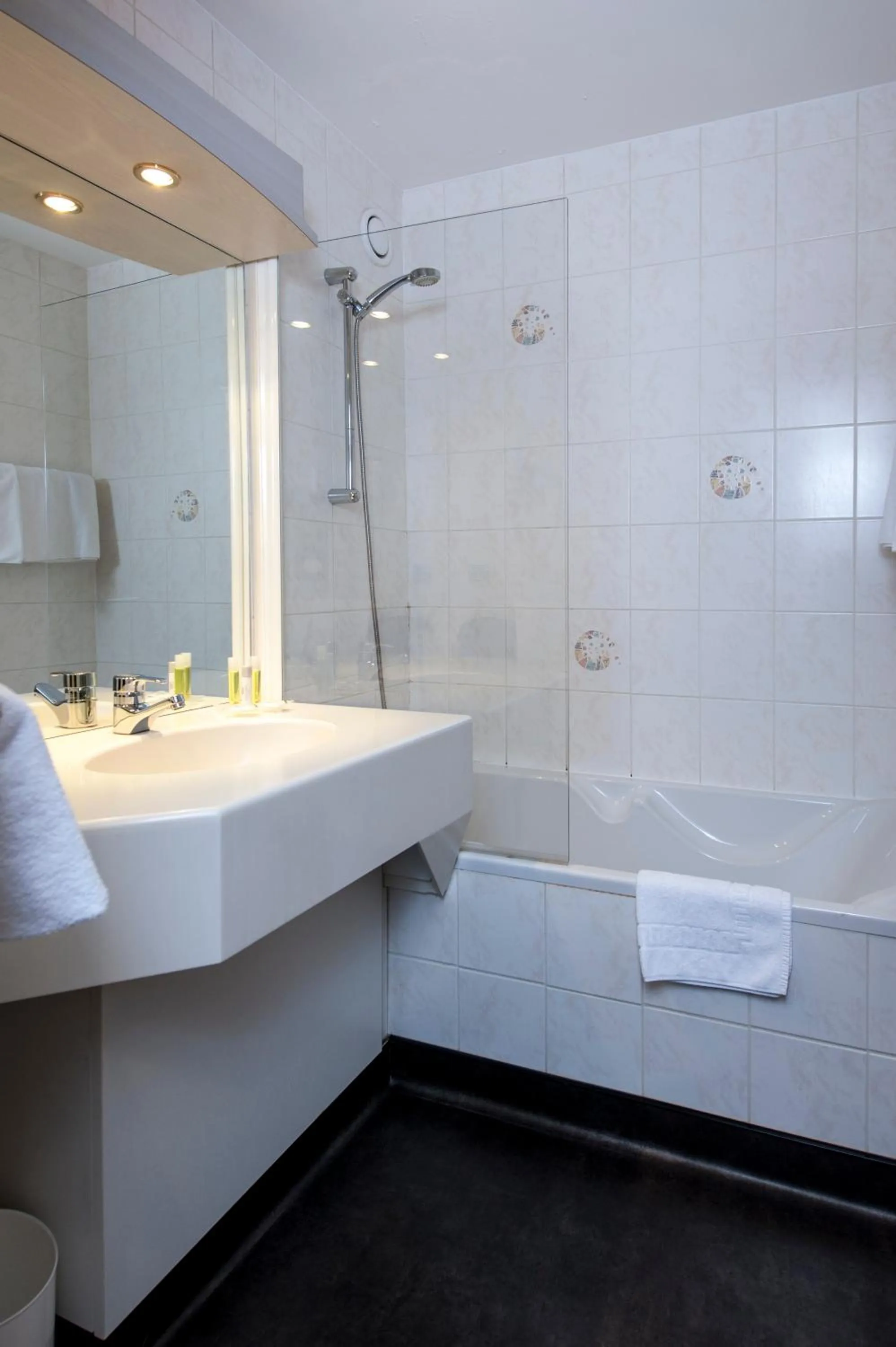 Bath in Brit Hotel Belfort Centre-Le Boreal