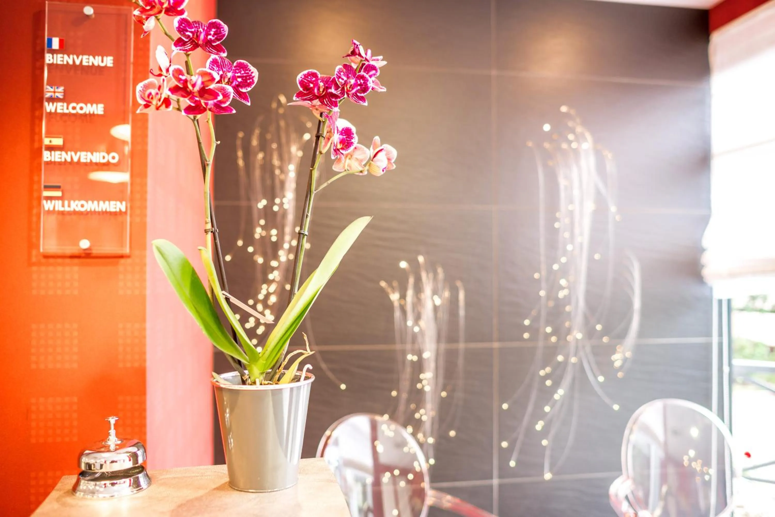 Lobby or reception in Brit Hotel Belfort Centre-Le Boreal