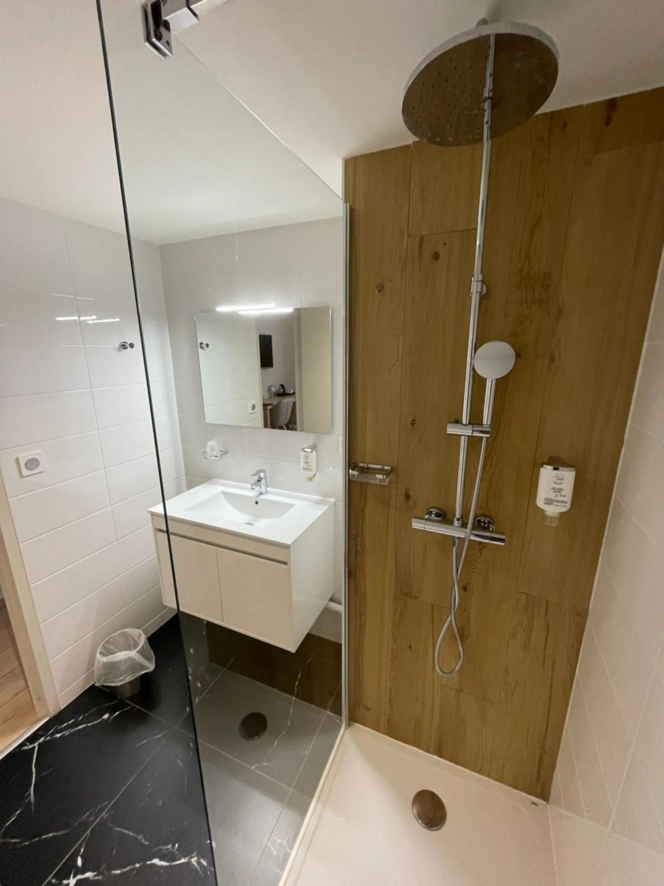 Bathroom in Best Western Hôtel des Barolles - Lyon Sud