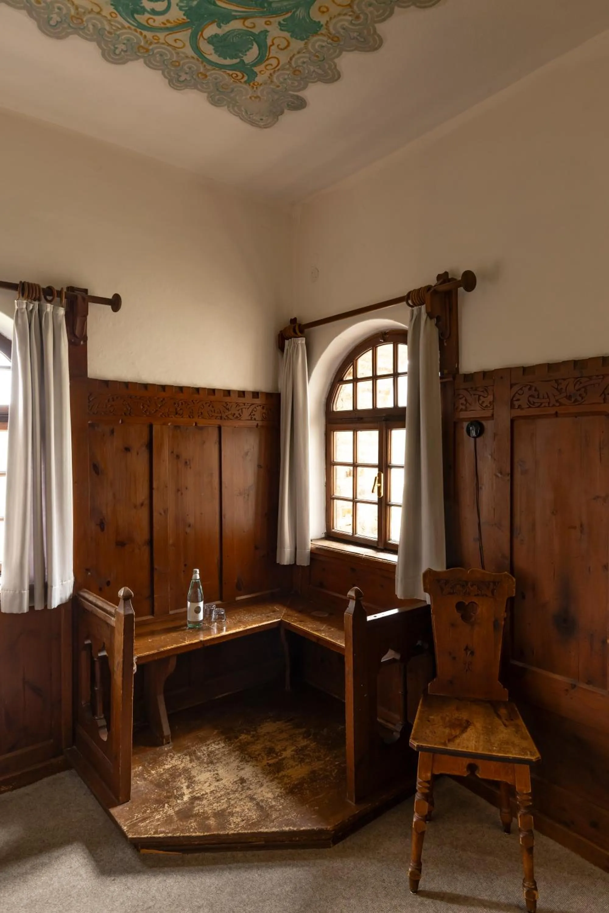 Decorative detail in Castel Pergine