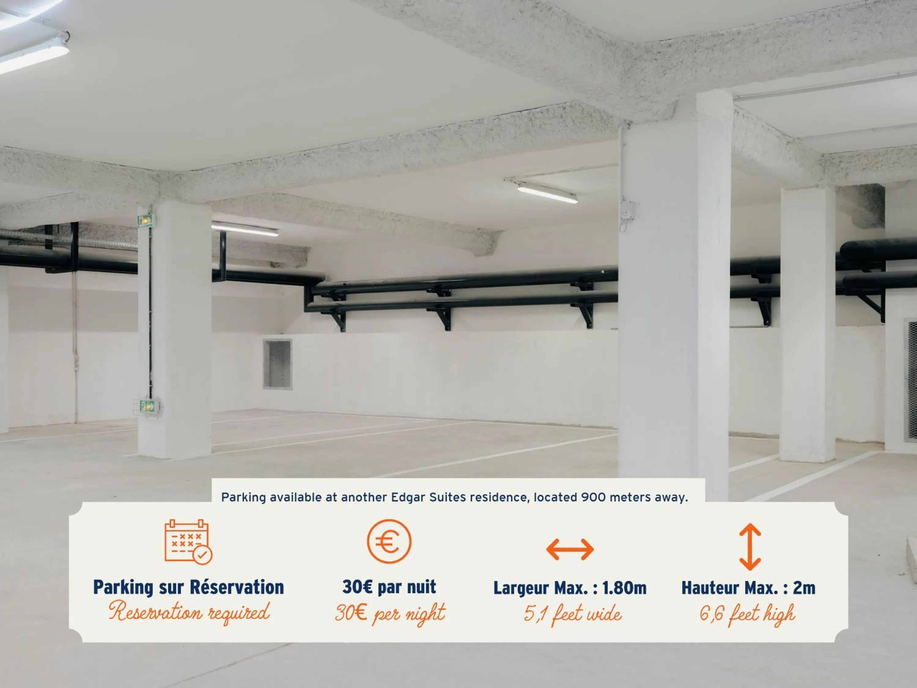 Parking in Edgar Suites Expo Paris Porte de Versailles