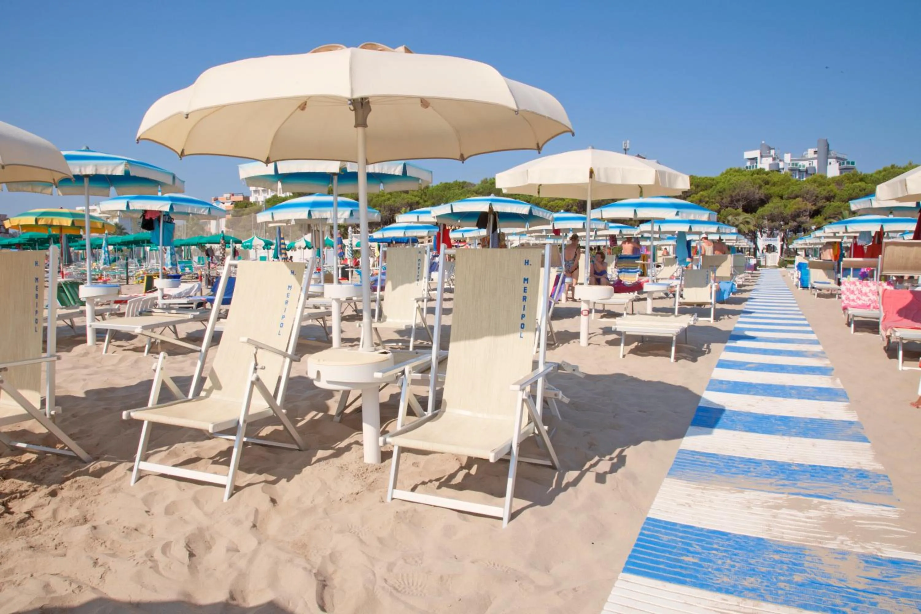 Beach in Hotel Meripol