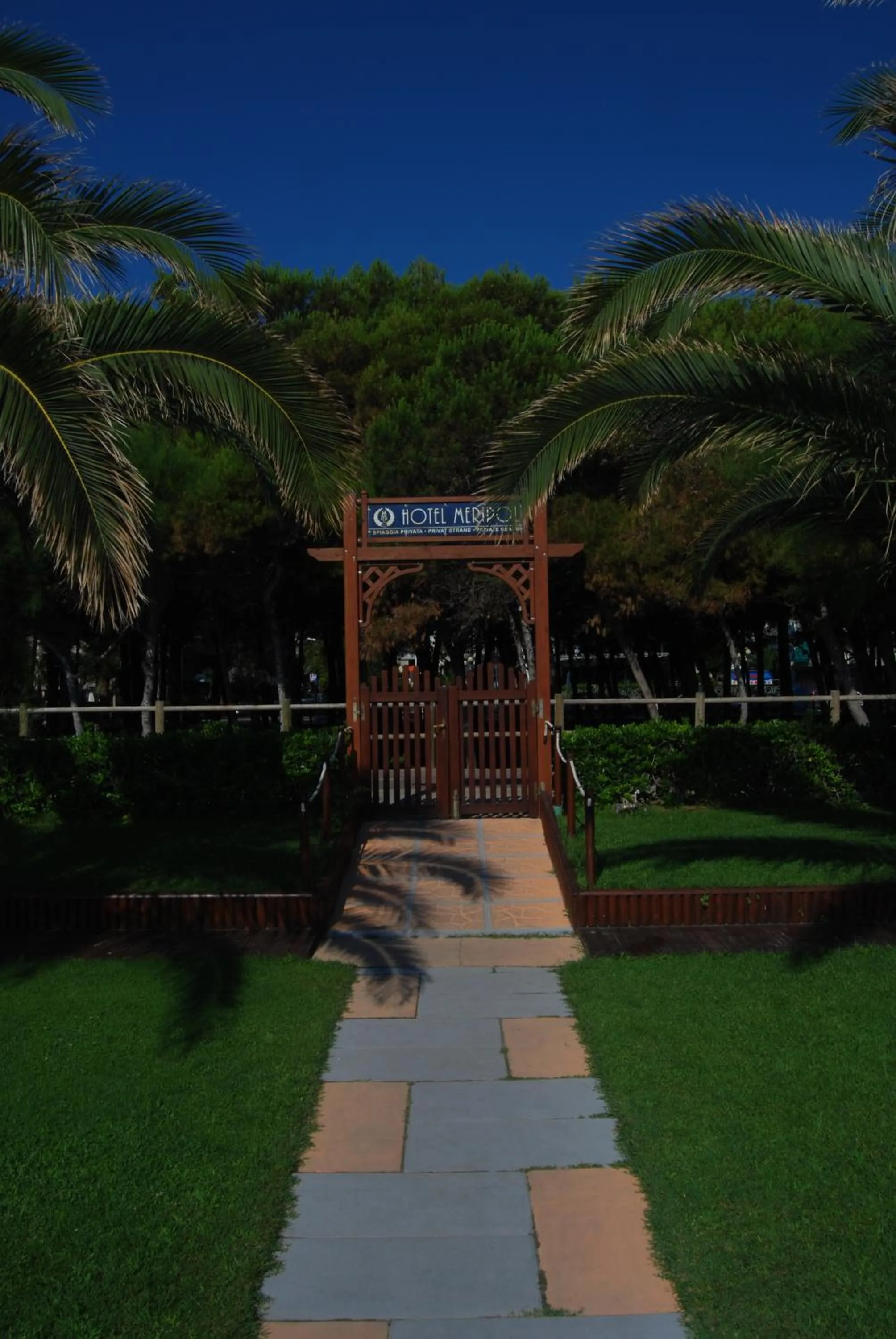 Garden in Hotel Meripol