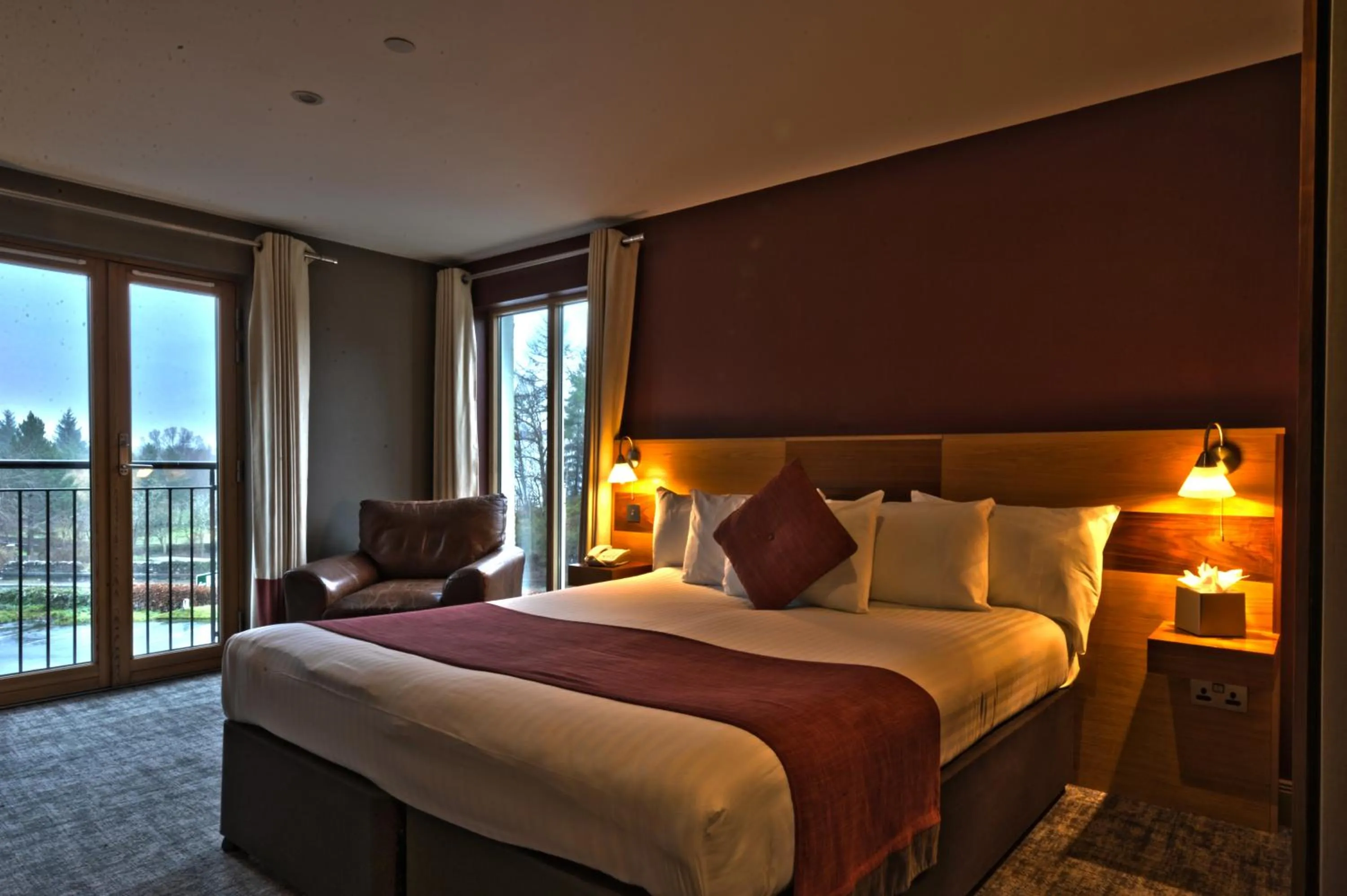 Bed in The Inn on Loch Lomond