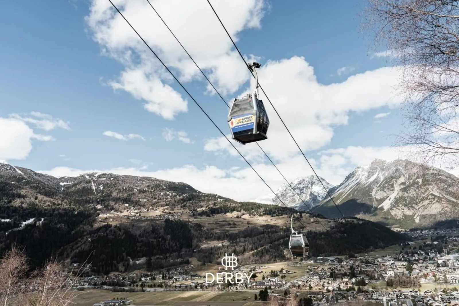Bird's eye view in Hotel Derby