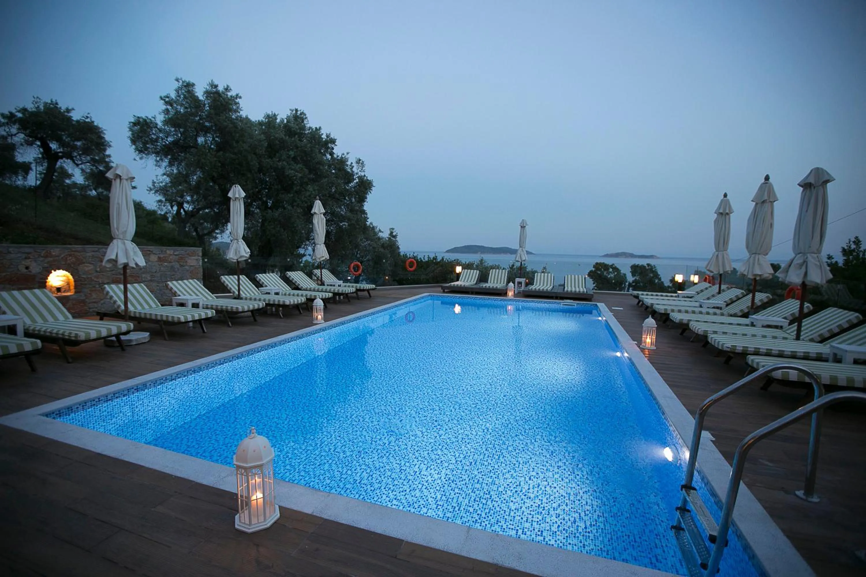 Swimming pool in Irida Aegean View, Philian Hotels and Resorts