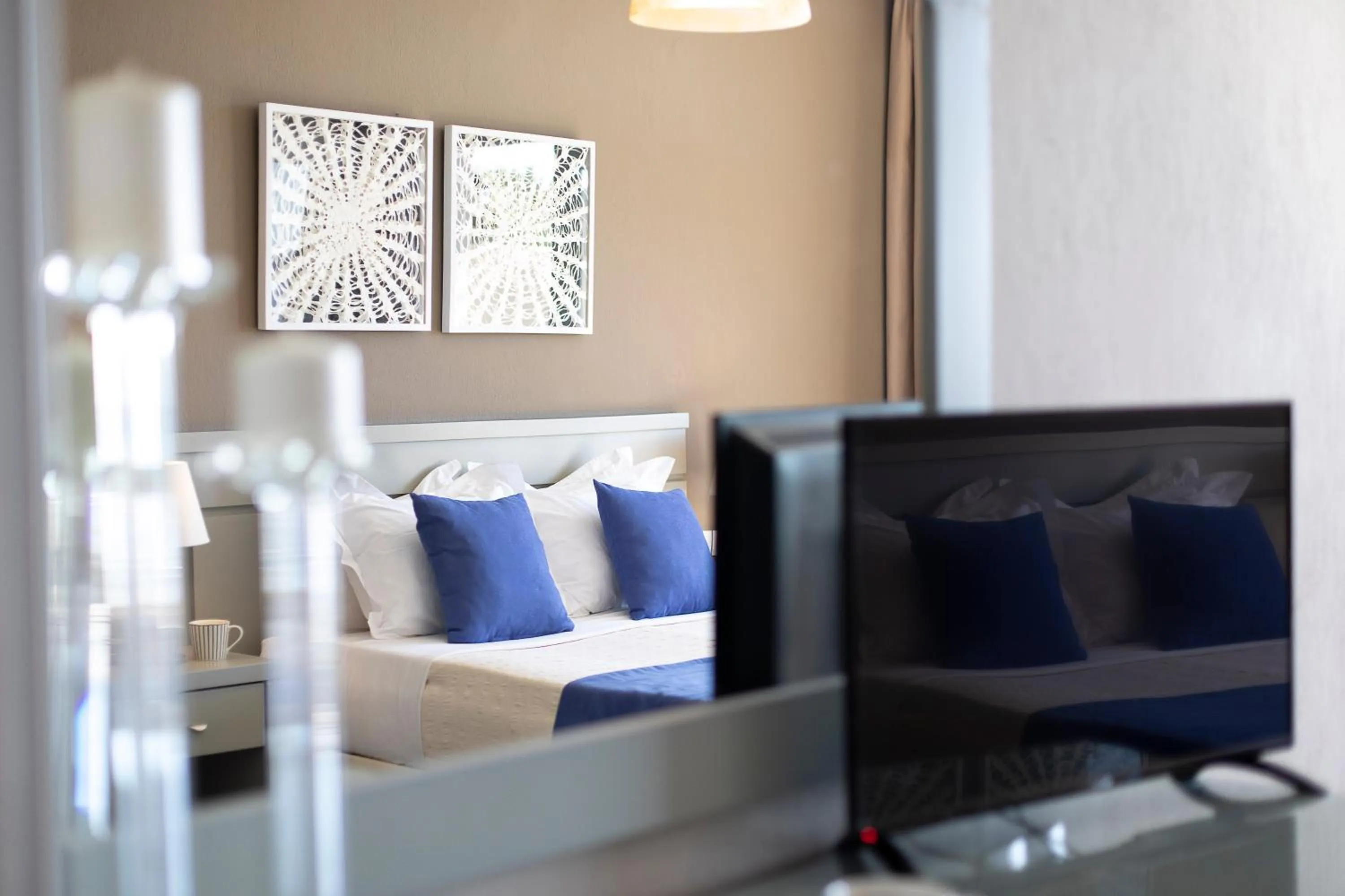 Bedroom in Irida Aegean View, Philian Hotels and Resorts