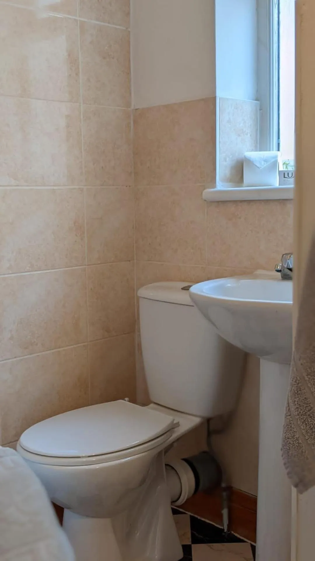 Toilet in Old Palace Guest House