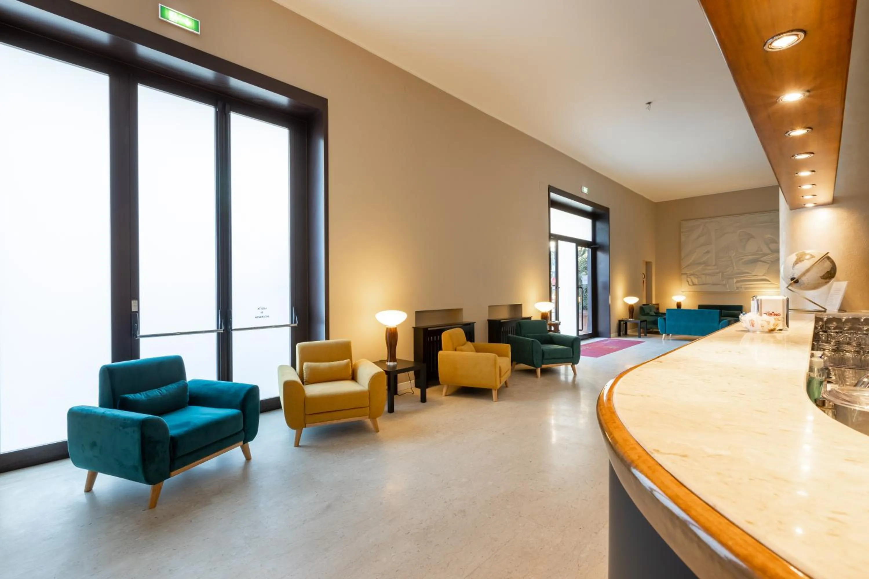 Lobby or reception in Hotel Nuova Grosseto