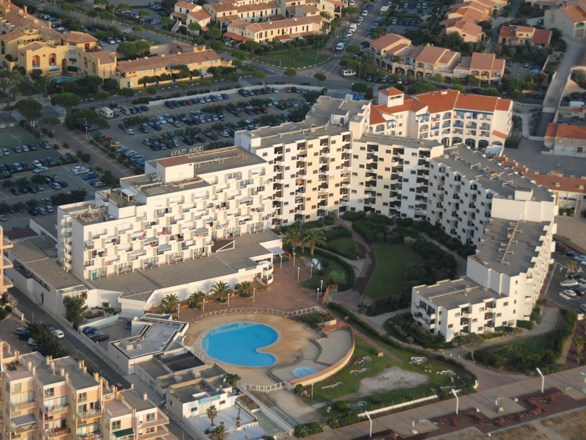 Bird's eye view in Lagrange Vacances Le Lydia Playa