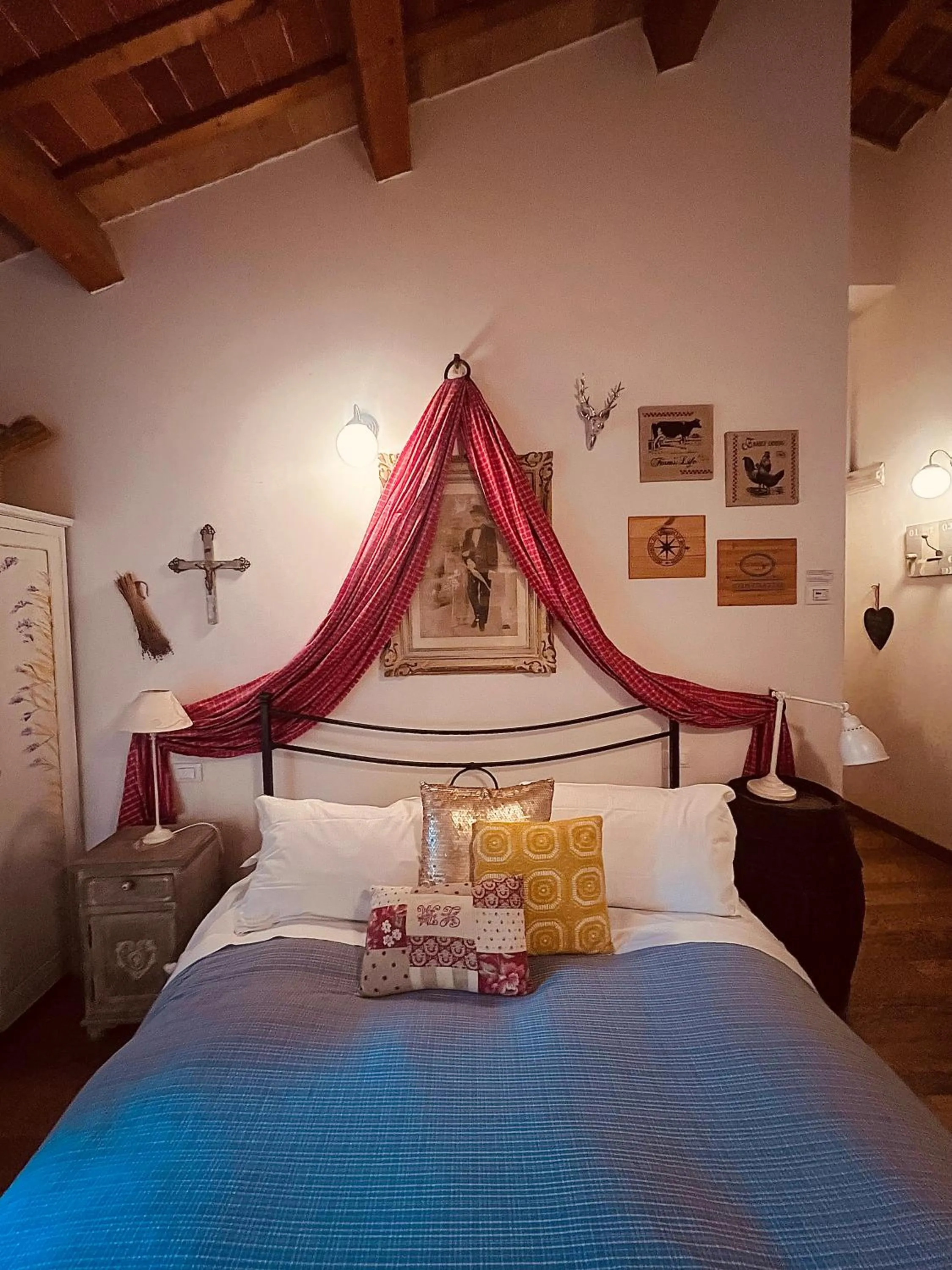 Bed in Locanda San Tomaso