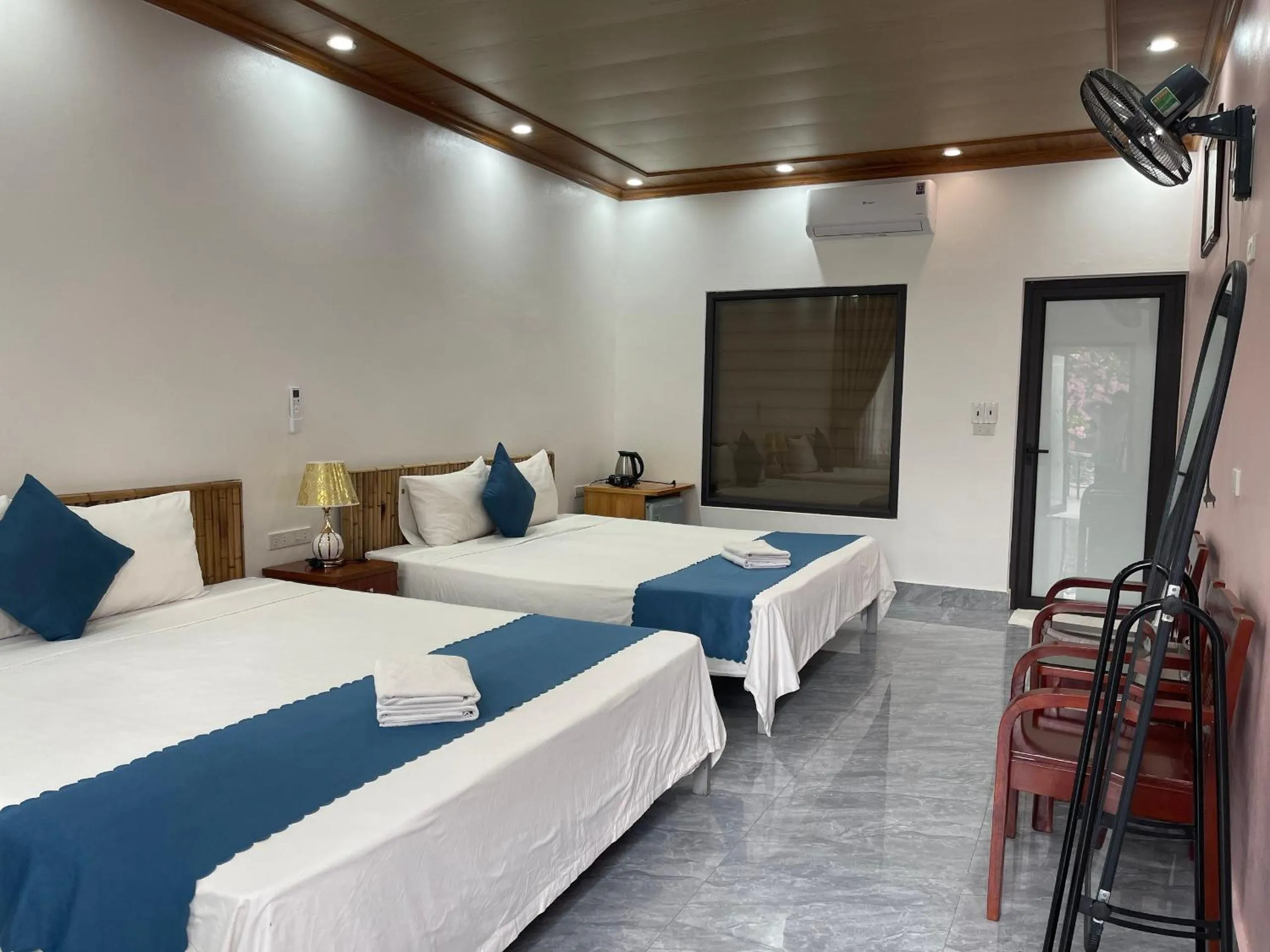 Bed in Tam Coc Serene Bungalow