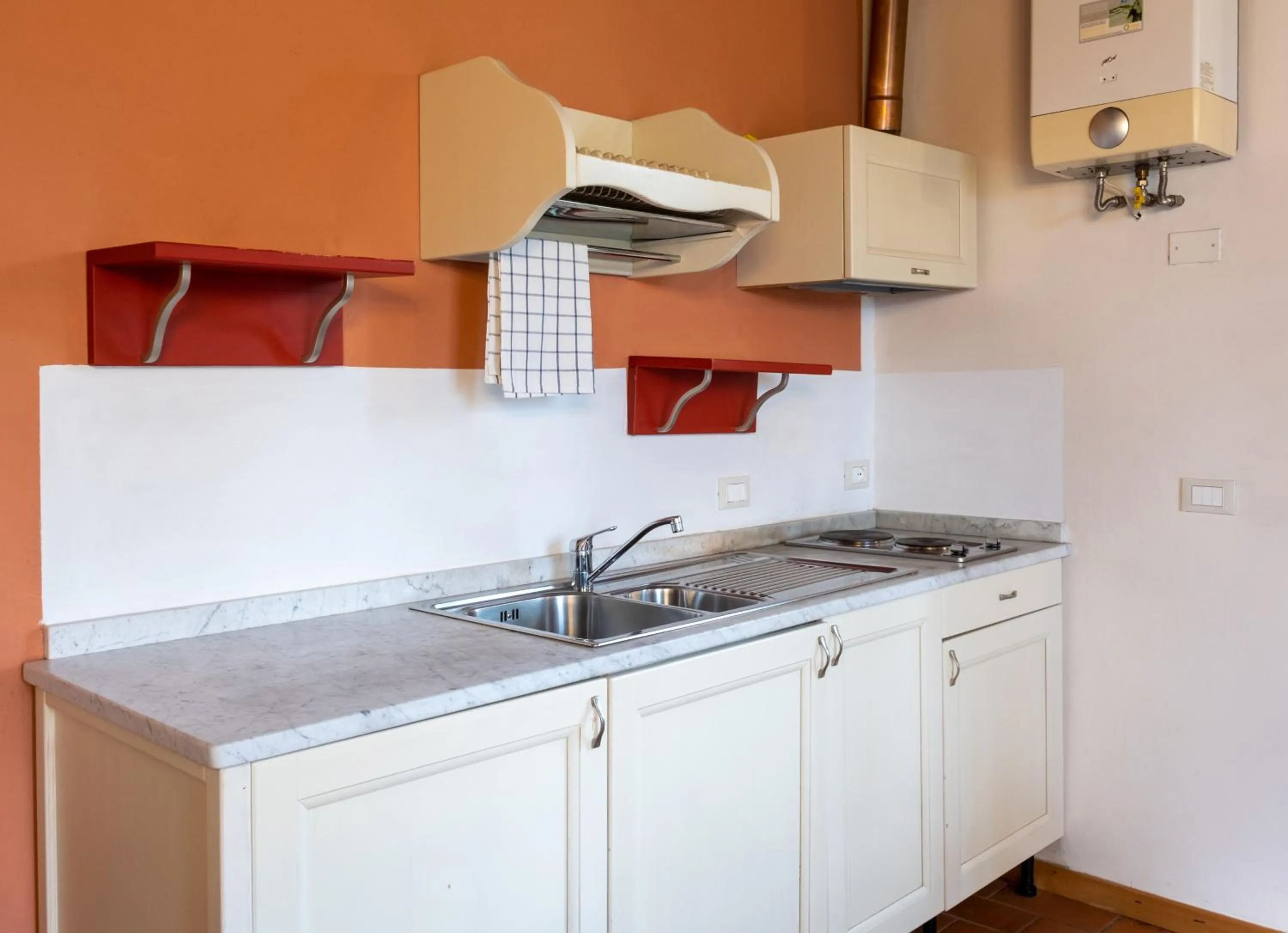 Kitchen or kitchenette in Agriturismo San Rocco