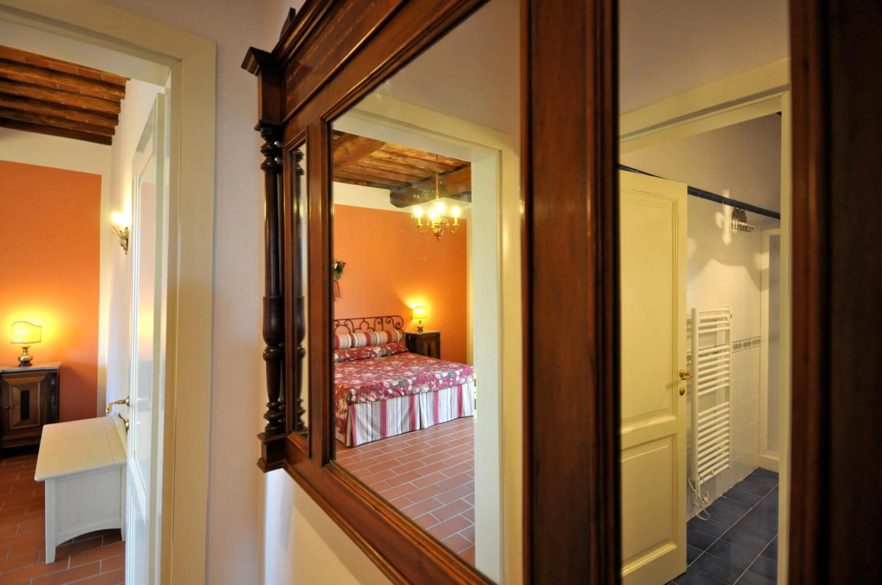 Bathroom, Bed in Agriturismo San Rocco