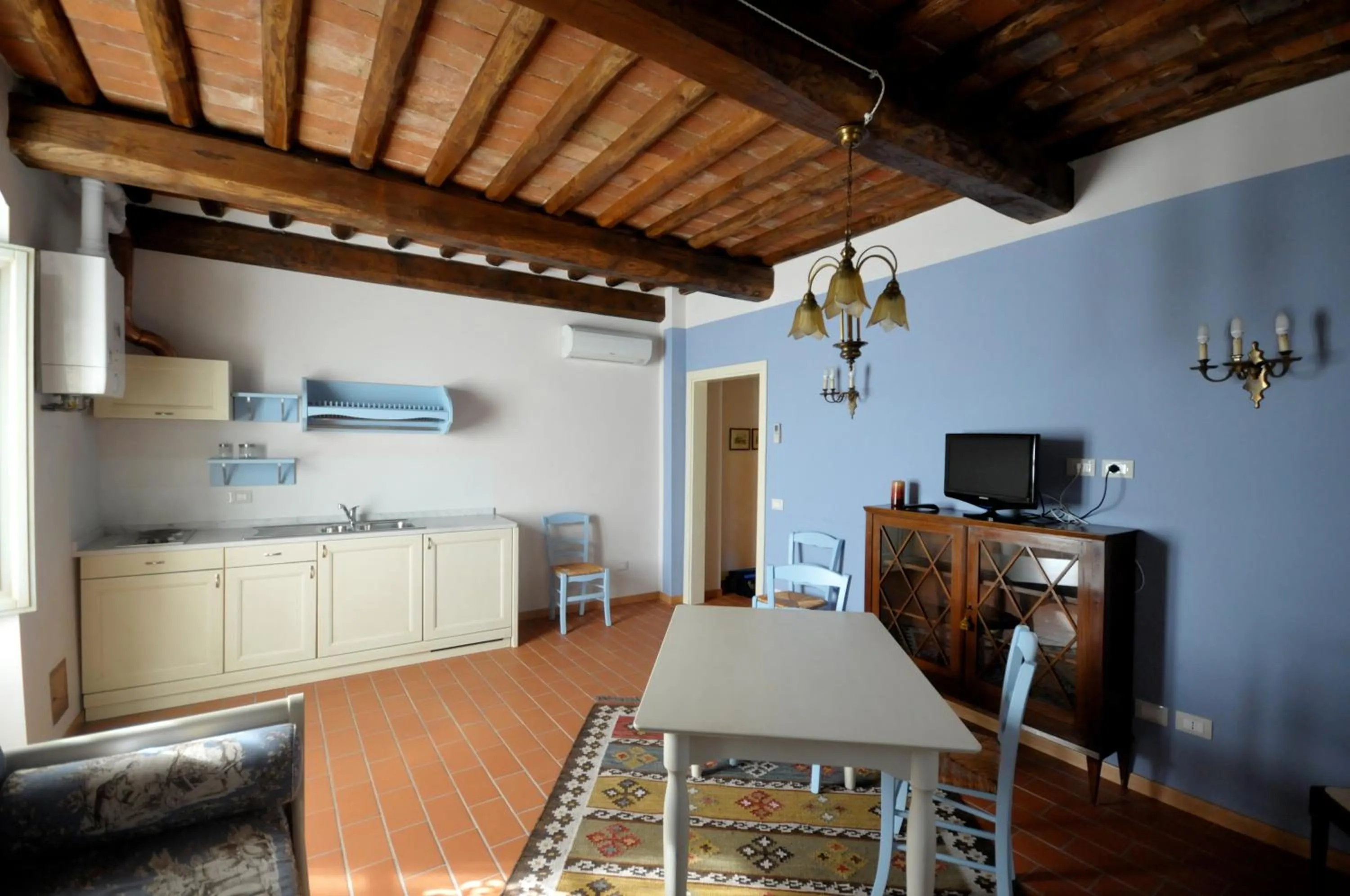 Kitchen or kitchenette in Agriturismo San Rocco