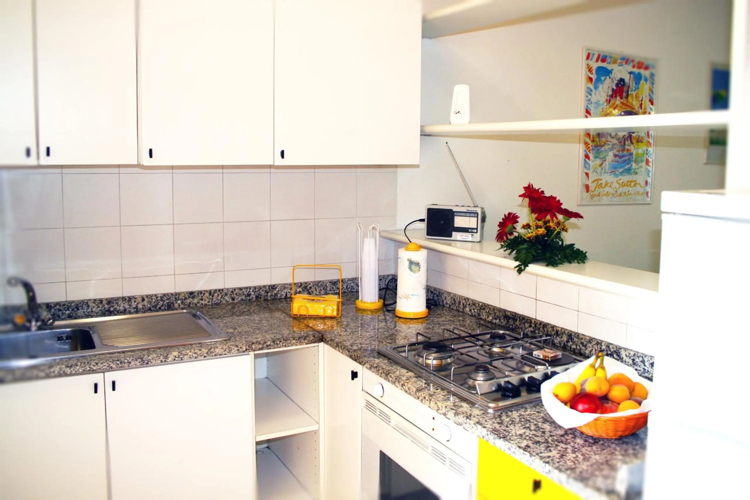 Kitchen or kitchenette in Portorosa Residence