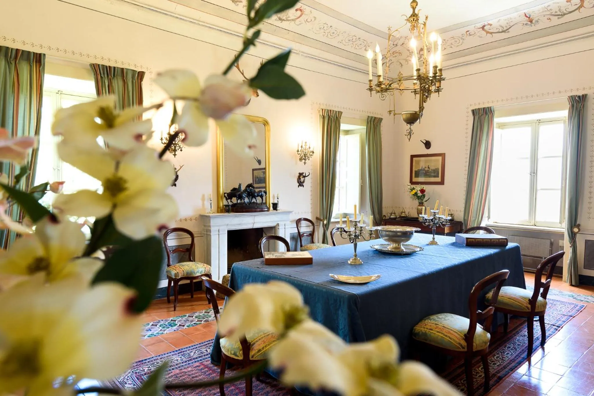 Living room in Masseria Rossella
