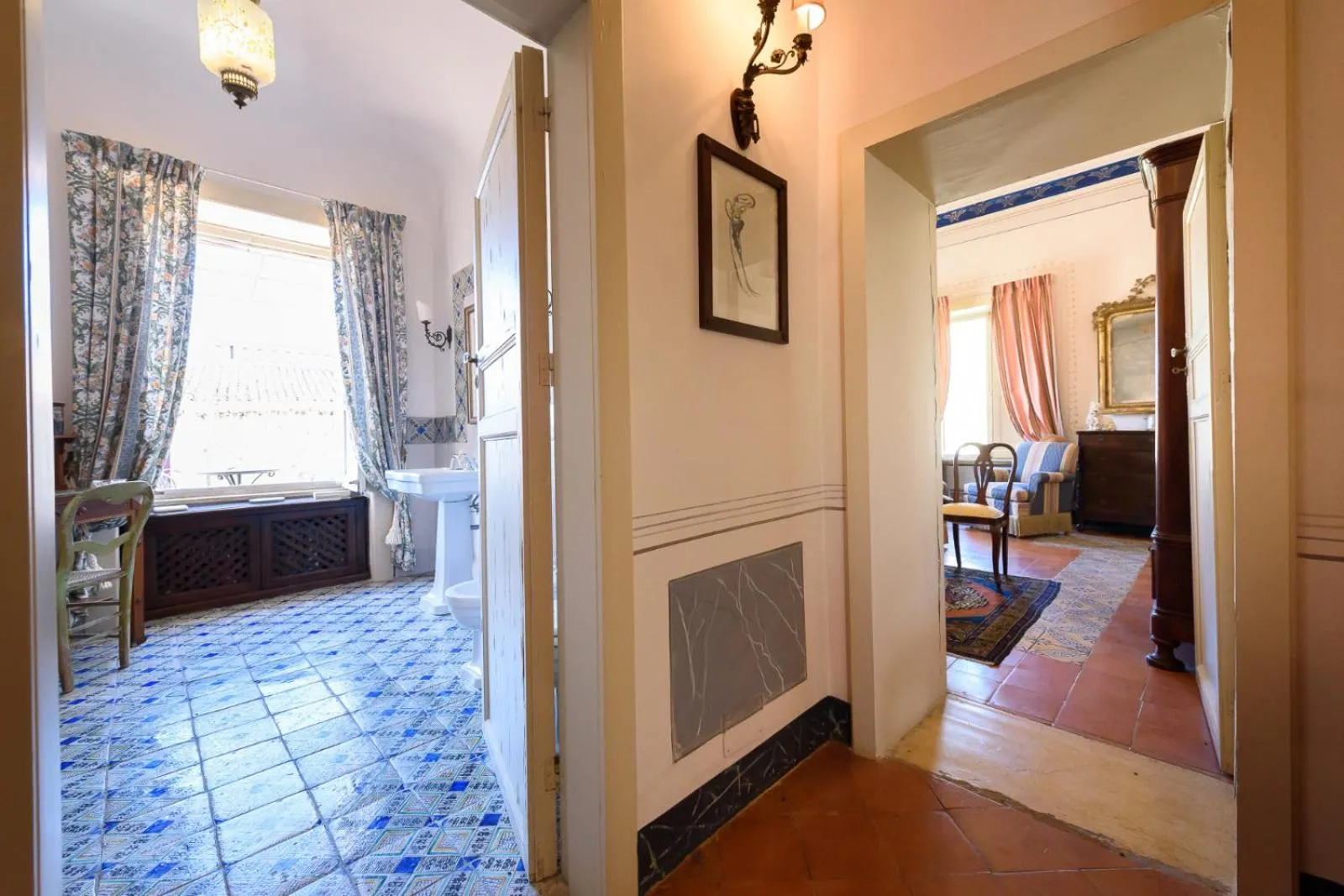 Photo of the whole room in Masseria Rossella