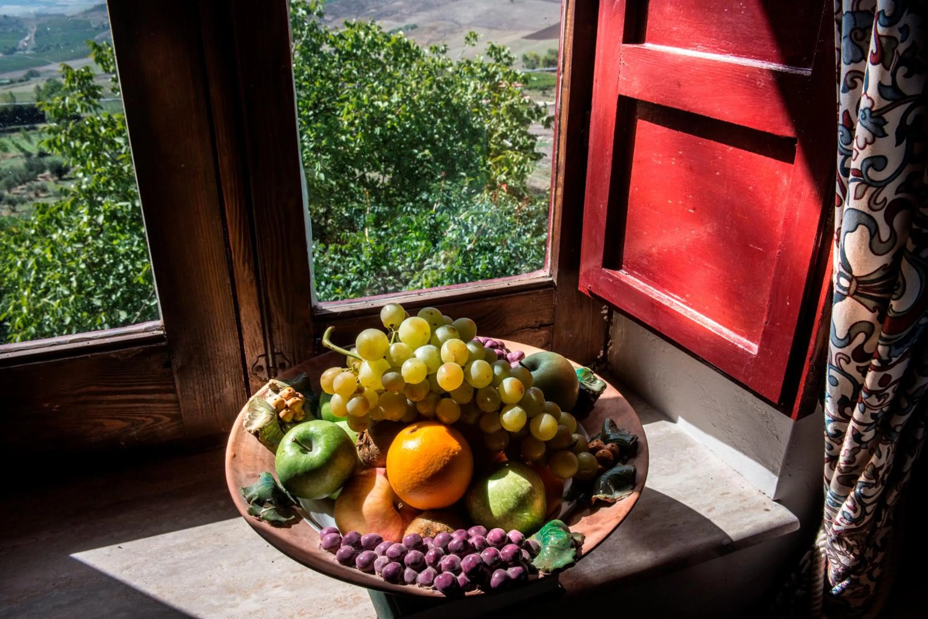 Garden view in Masseria Rossella