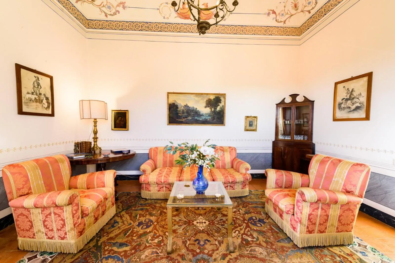 Living room in Masseria Rossella
