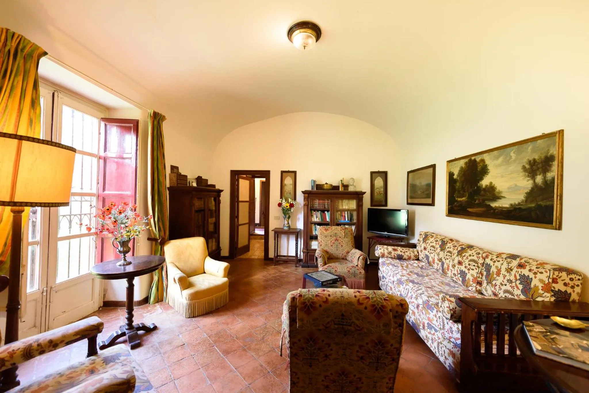 Seating area in Masseria Rossella