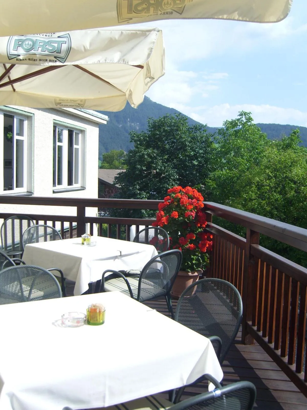 Balcony/Terrace in Gasthof Albergo Kreuzwirt