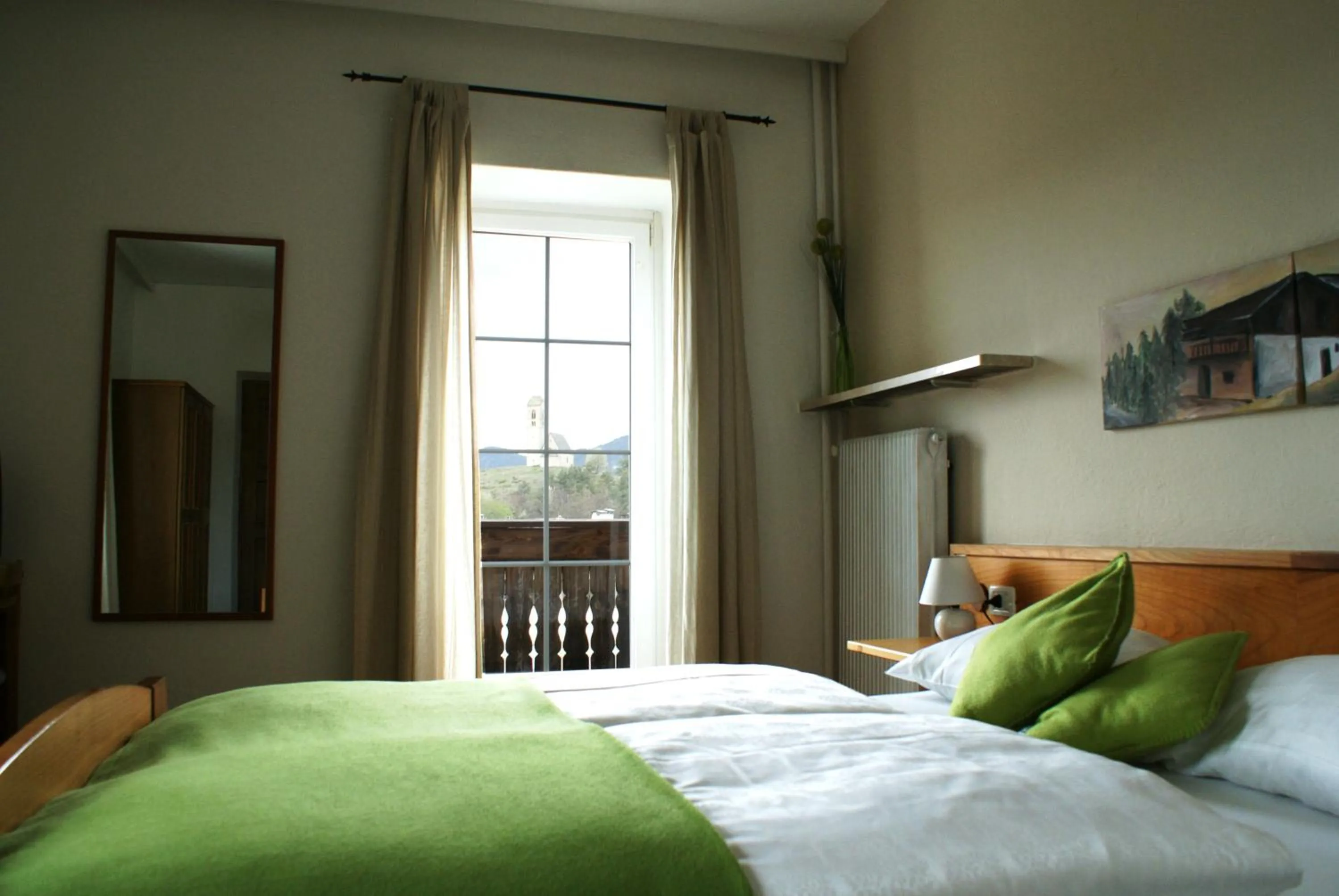 Bedroom, Bed in Gasthof Albergo Kreuzwirt